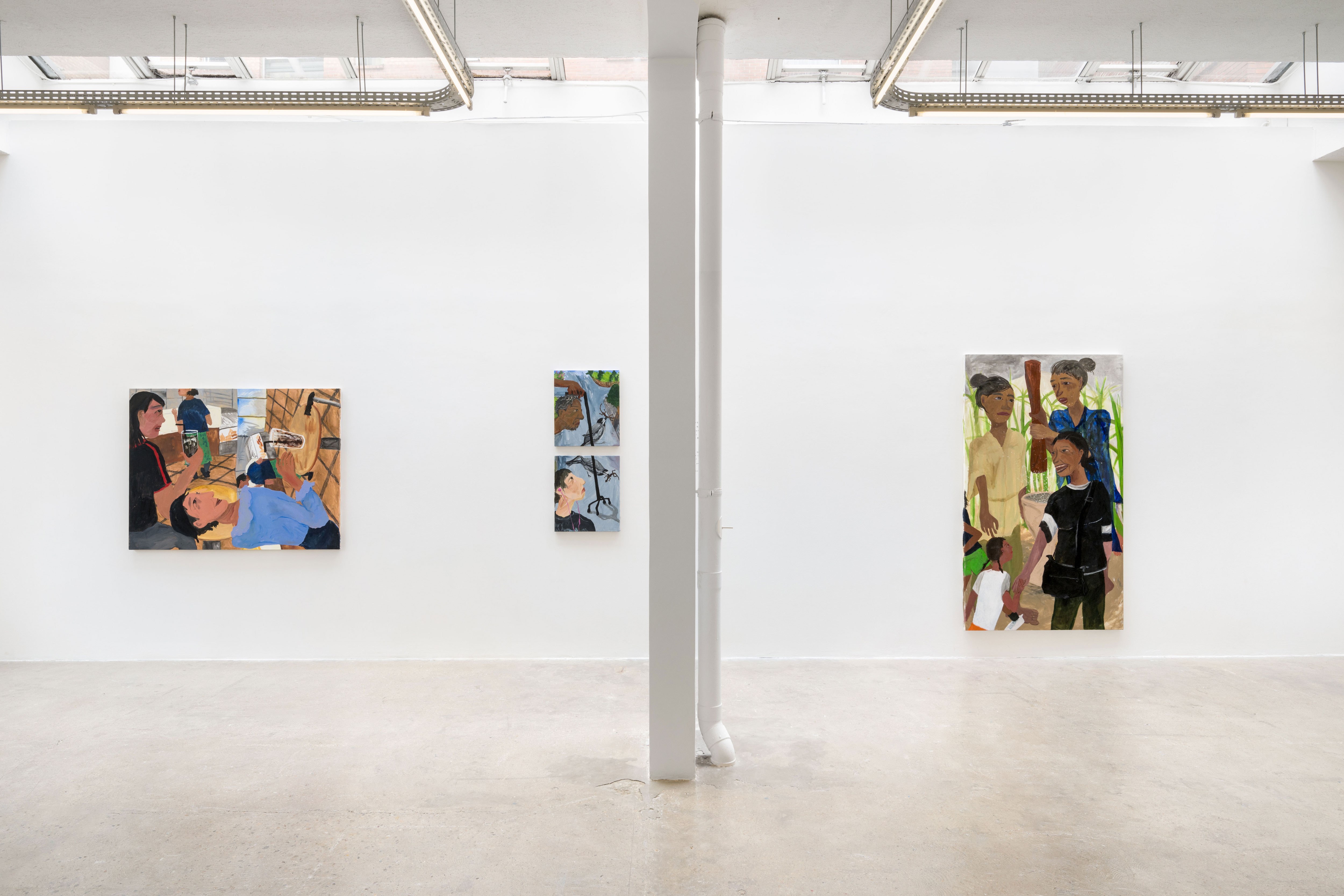 Exhibition view, Crèvecœur, 2023, Paris. Photo: Martin Argyroglo