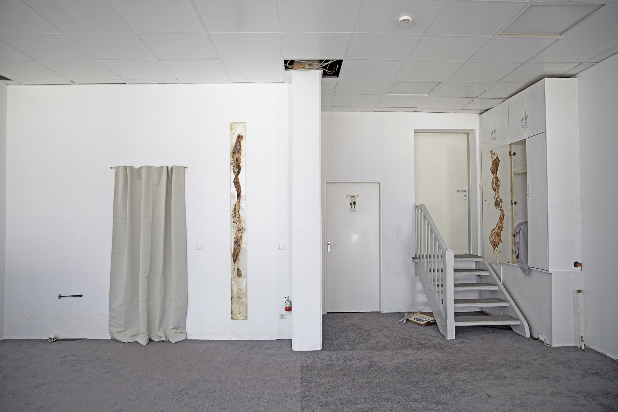 Exhibition View, Bone On Bone Echoing