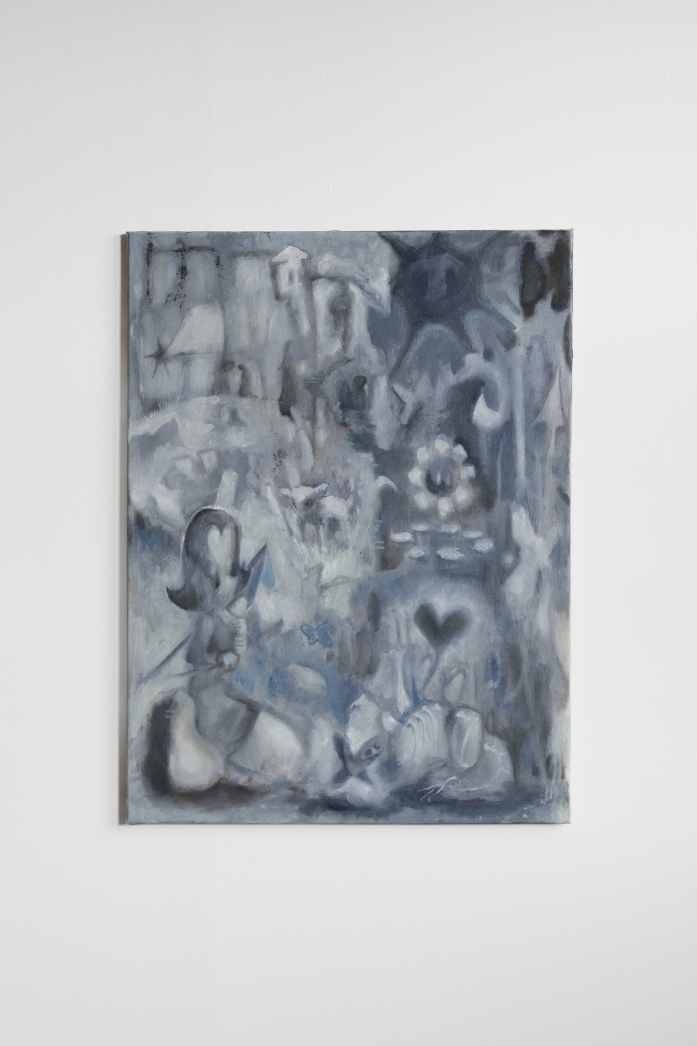 Anjali Kasturi, Past Master (2023), Oil on Canvas 40x30 inches