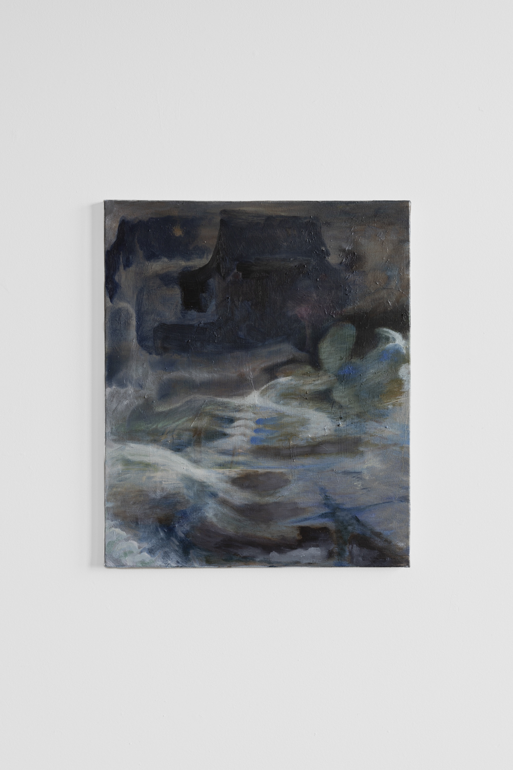 Anjali Kasturi, Bone Ranch (2023) Oil on Canvas 20x24 inches
