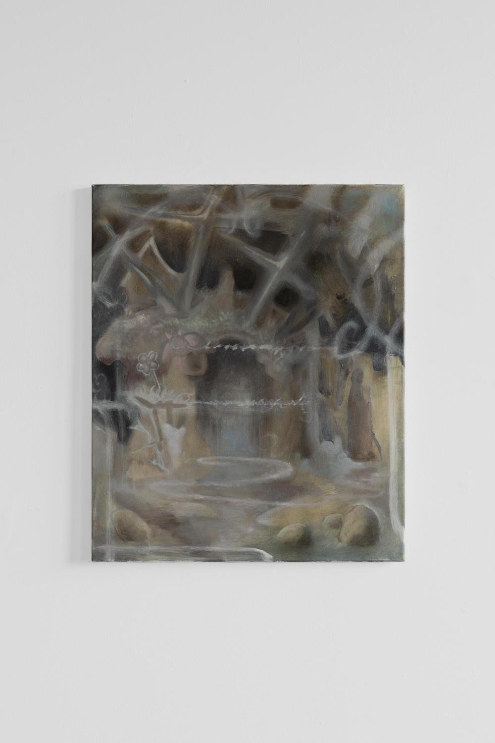 Anjali Kasturi, Gate 7 (2023) Oil on Canvas 20x24 inches