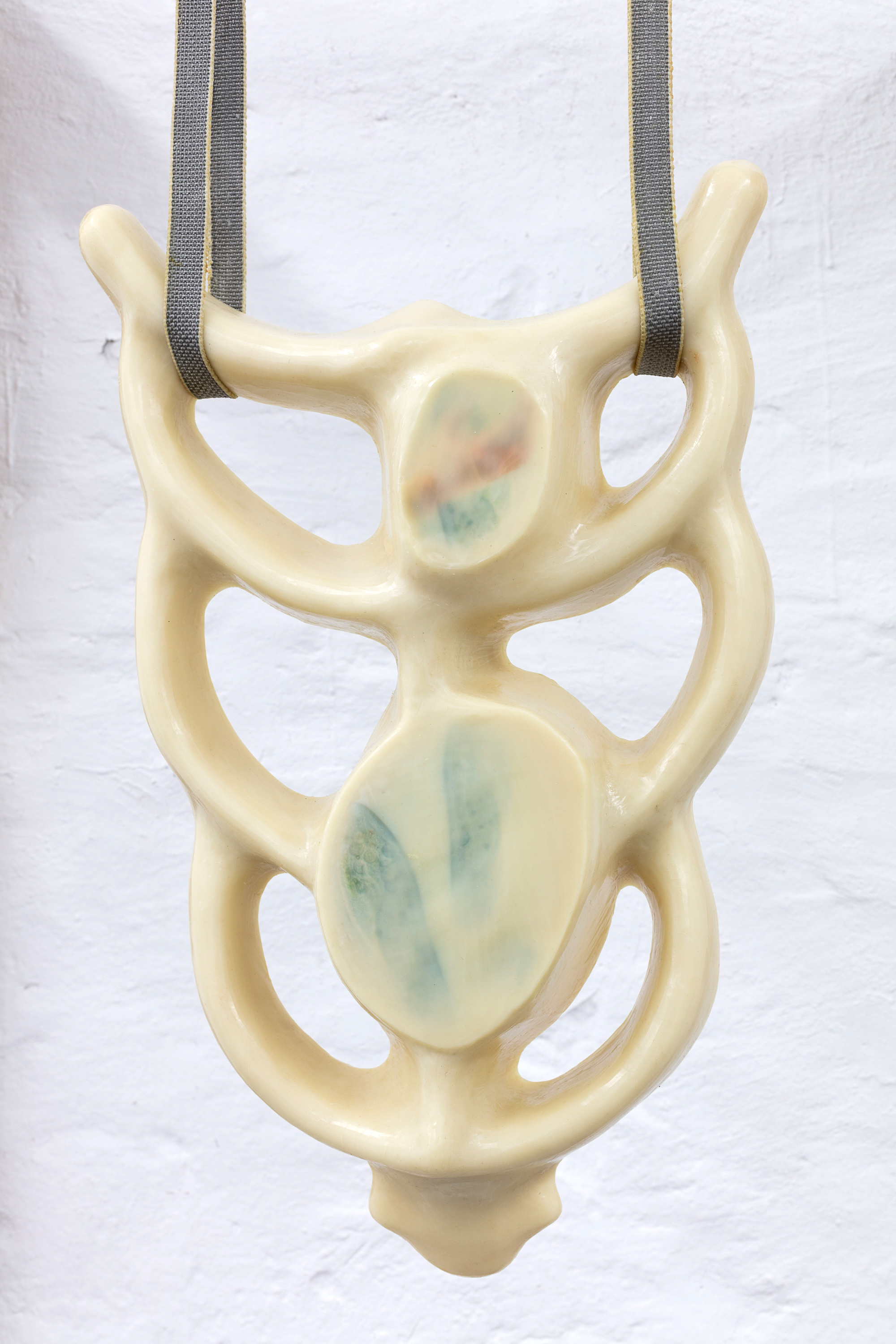 Exobeing (detail), Frederik Exner & Flora Aussant, 2022. Mixed media