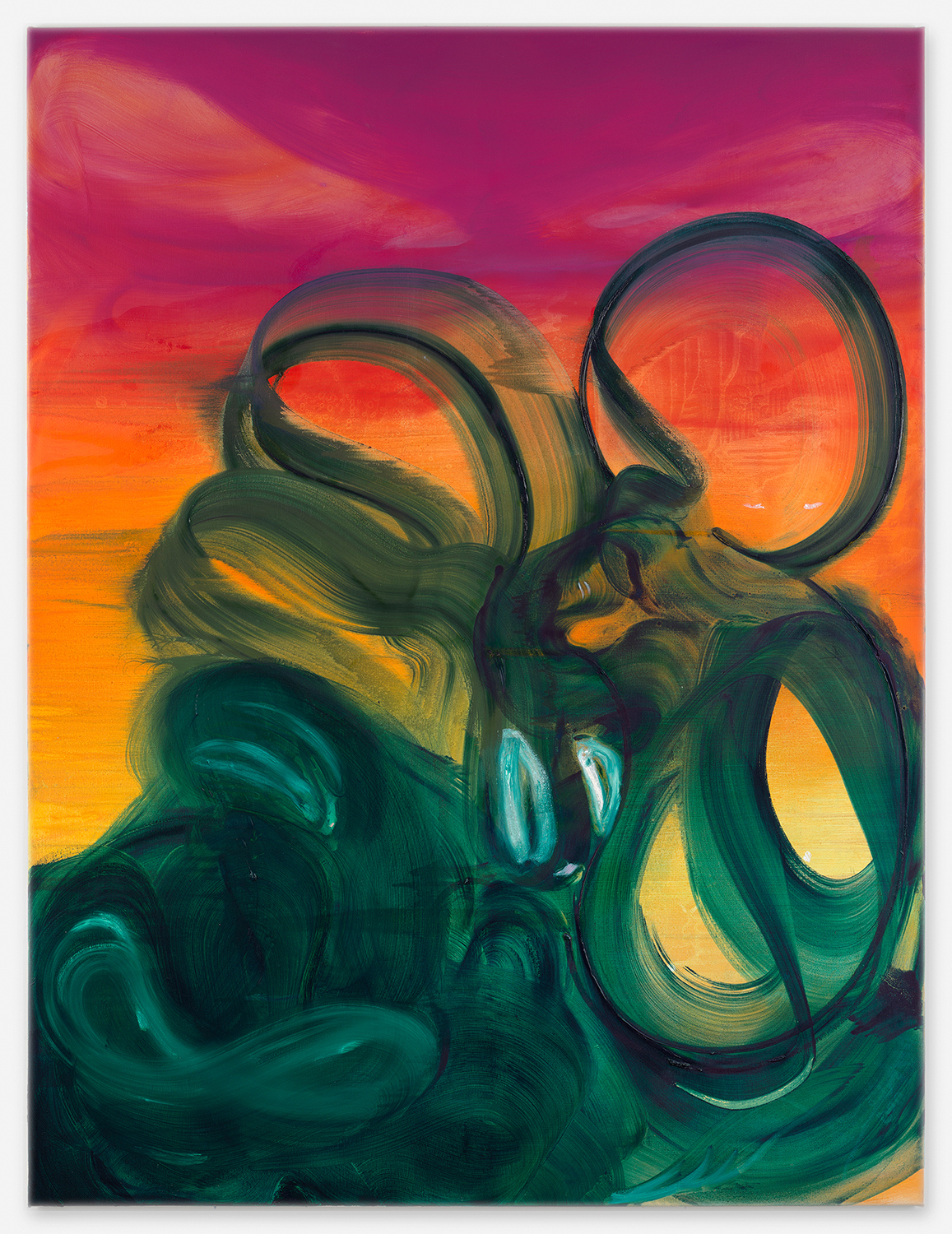 Sunset Boulevard, 2023, oil on canvas, 200 x 150 cm