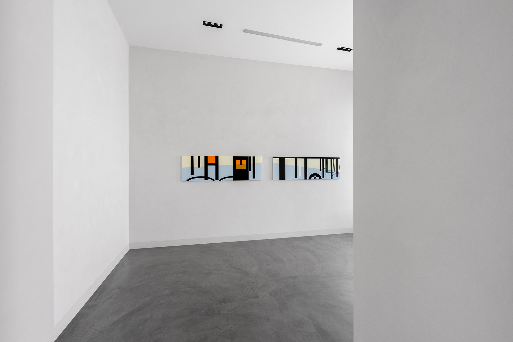 Installation view, Giacomo Montanelli at Area Treviglio, 2023