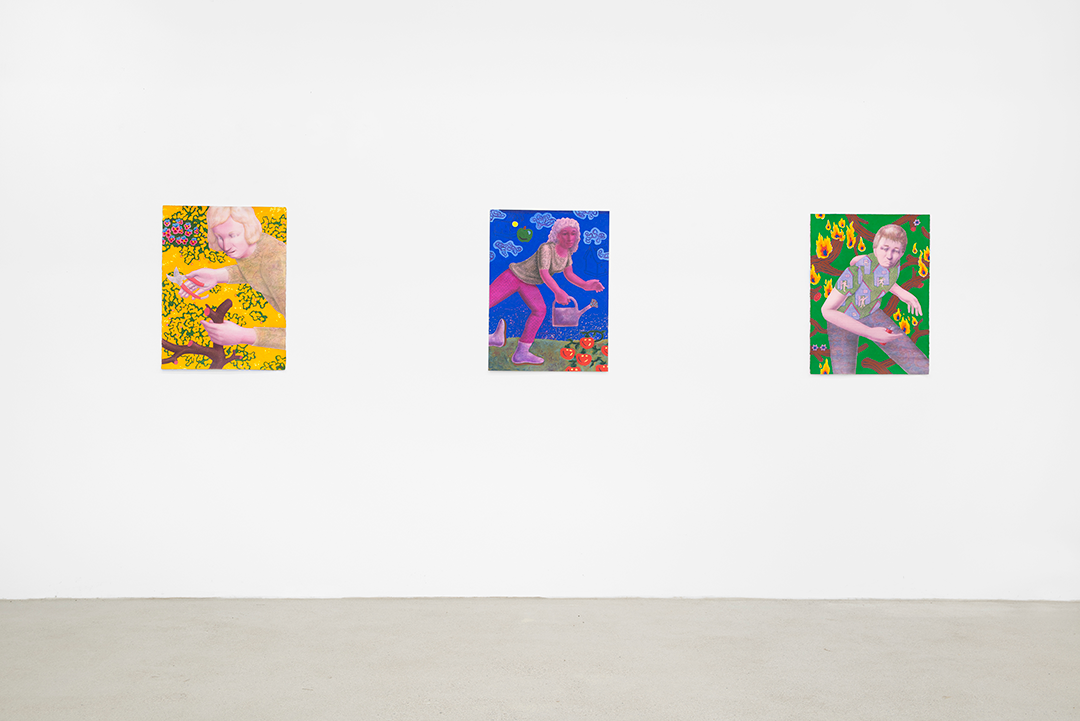 soil slayer, exhibition view, courtesy of Galerie Kleindienst