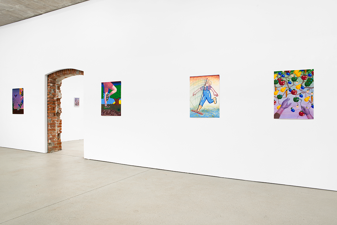 soil slayer, exhibition view, courtesy of Galerie Kleindienst