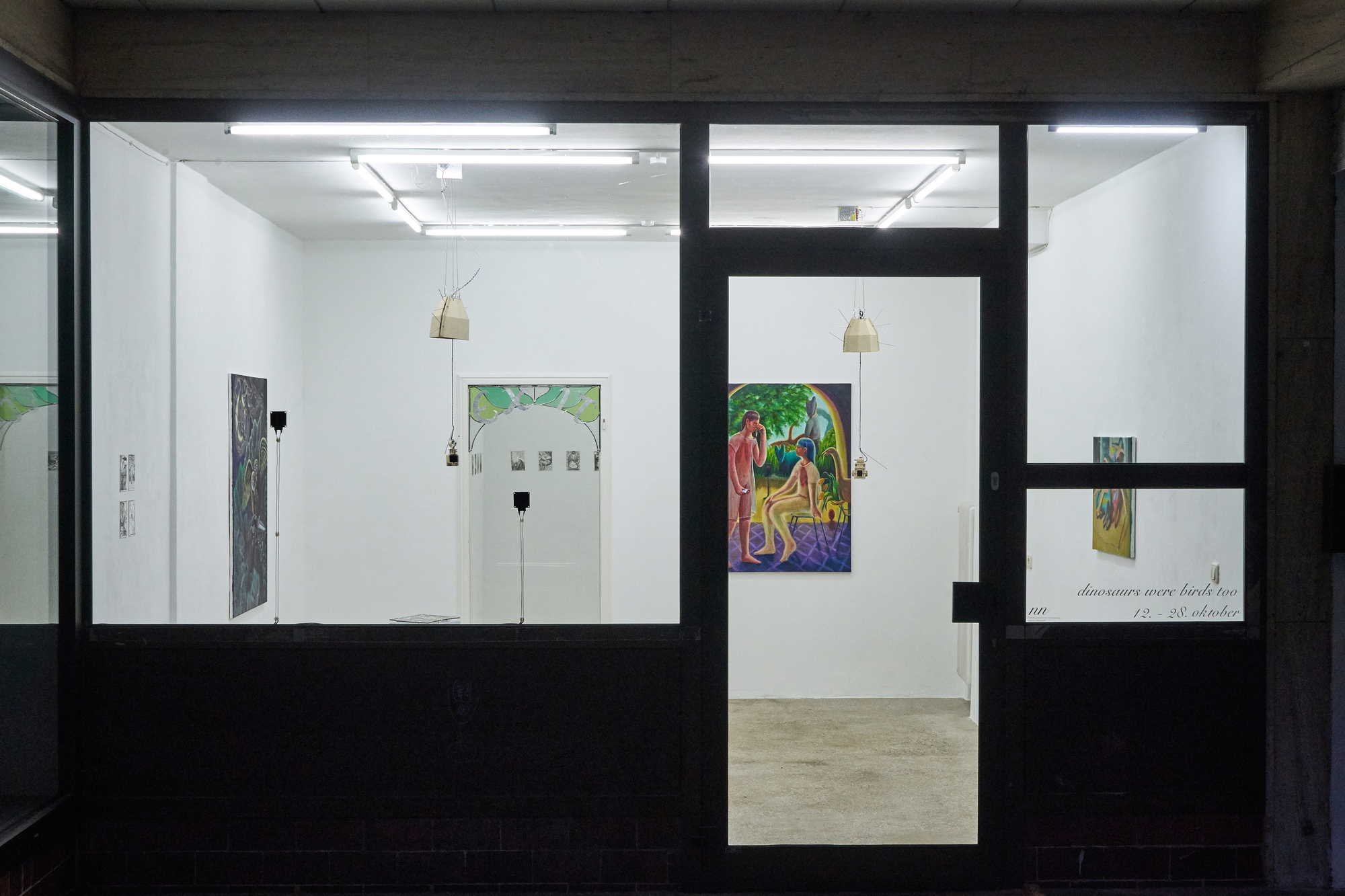Exhibition view: works by Hannah Hyun Jeong, Ju Young Kim, Younsik Kim, Chaeeun Lee and Jimmy Vuong