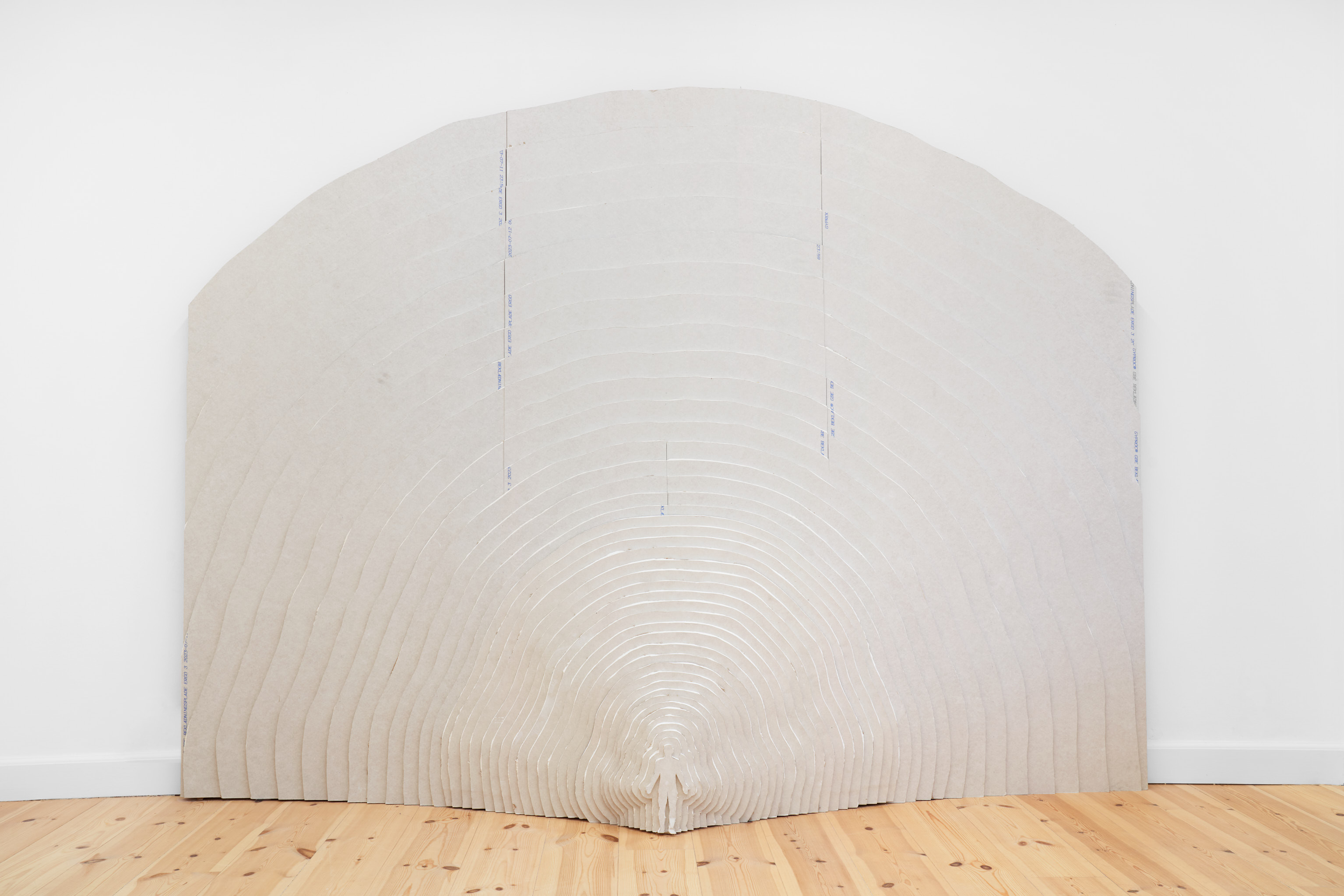 Model - Plaster boards, glue - 2023