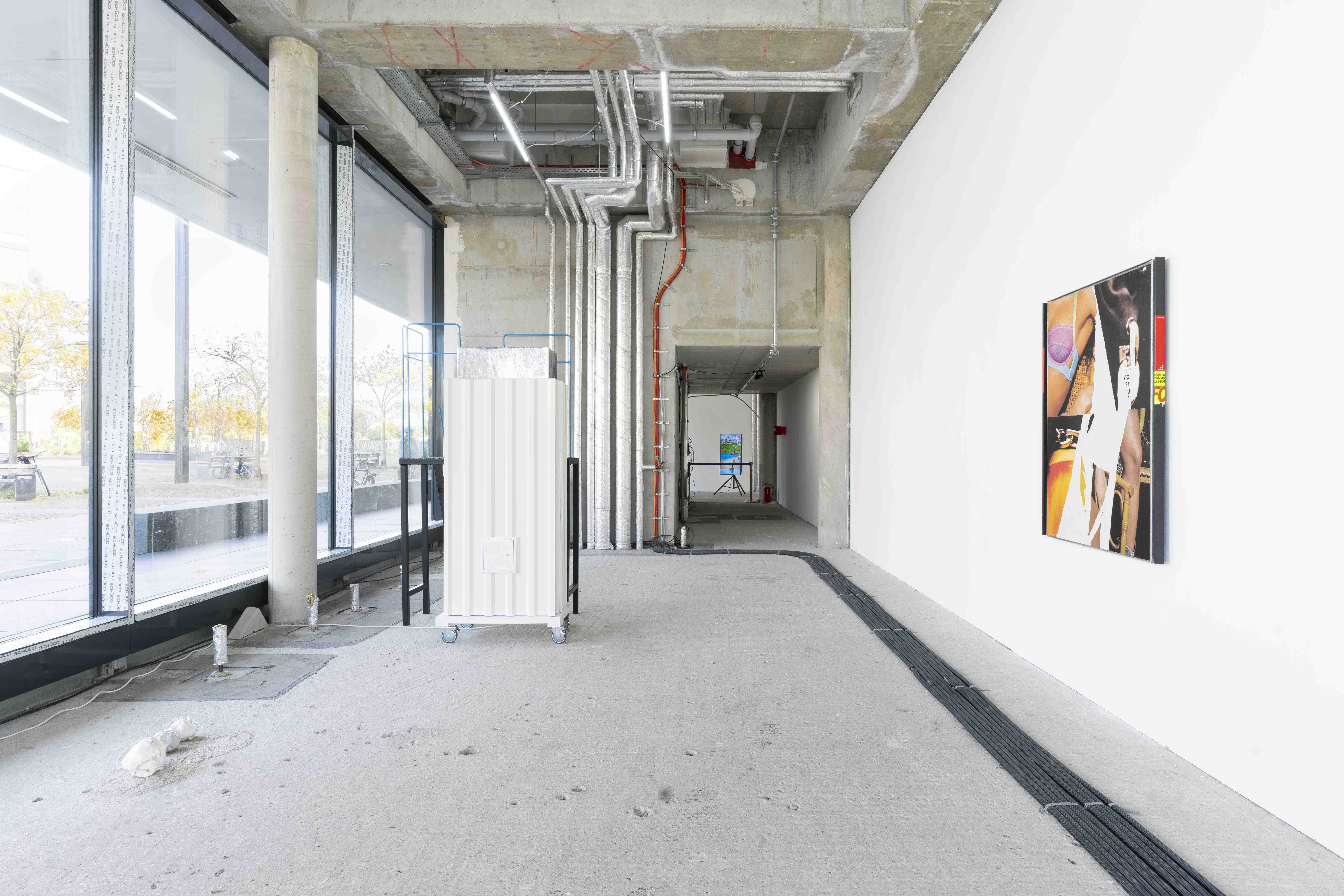 Installation view.