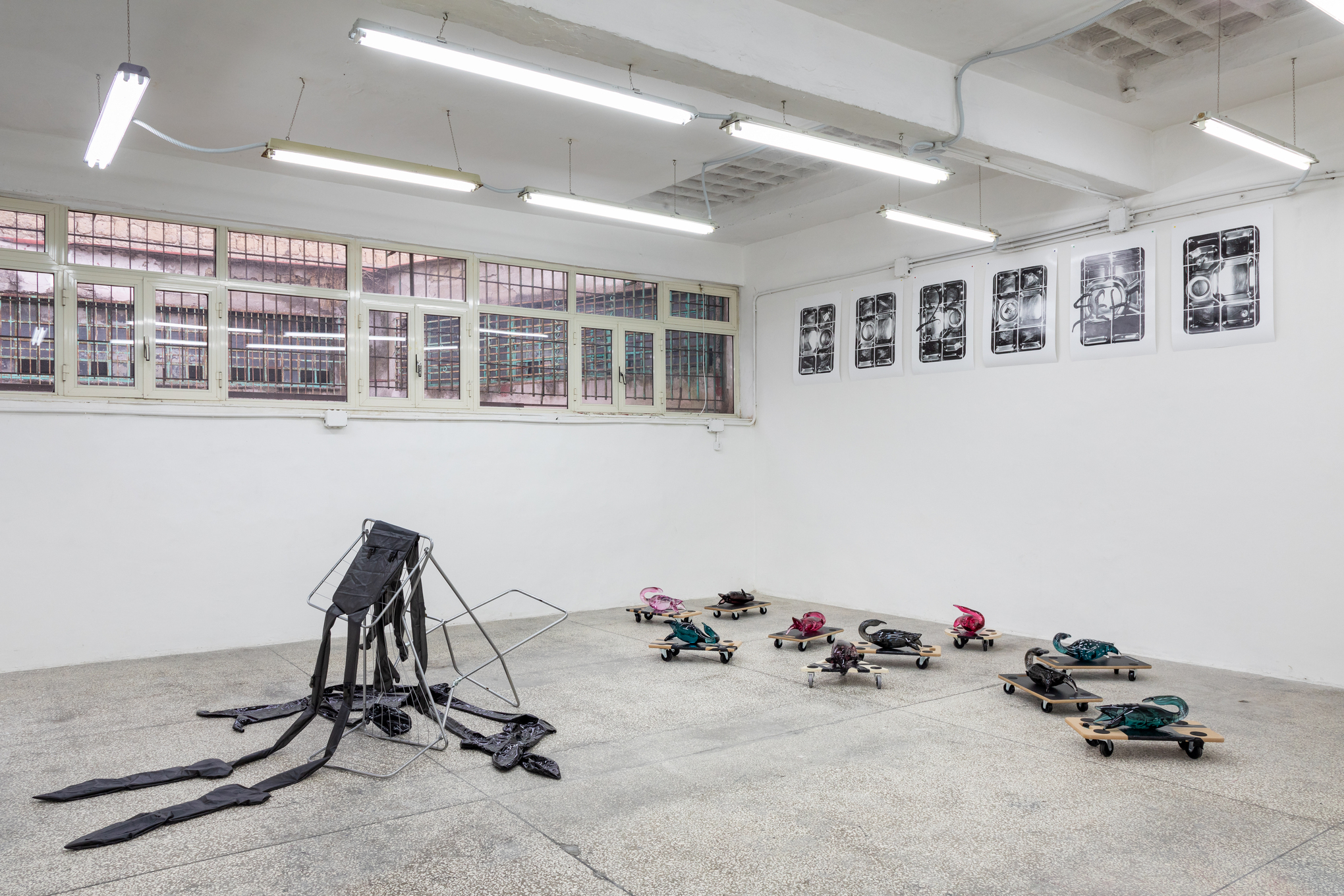 Installation view: VIN VIN Naples, Thomas Liu Le Lann, FRENCH TOAST
