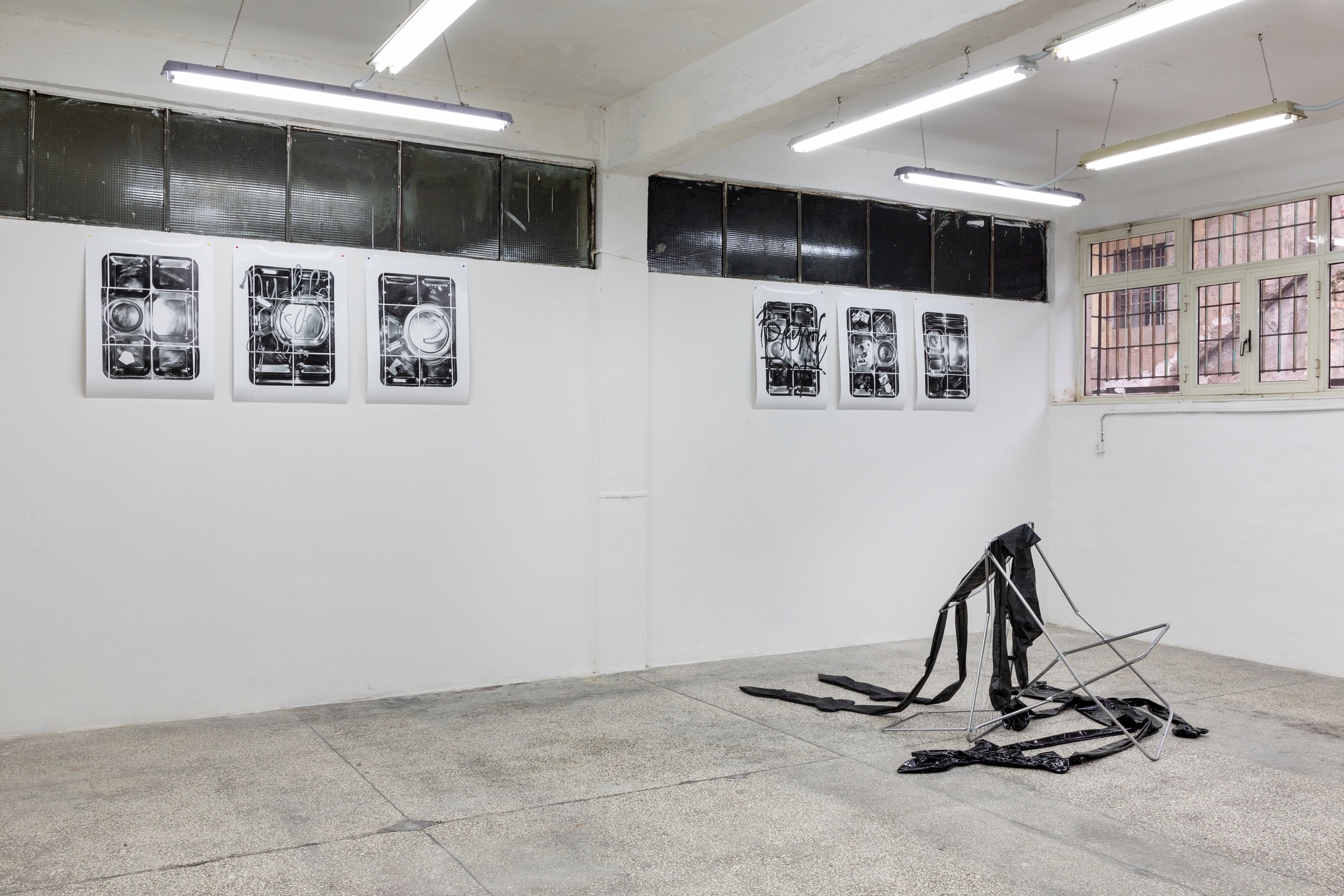 Installation view: VIN VIN Naples, Thomas Liu Le Lann, FRENCH TOAST