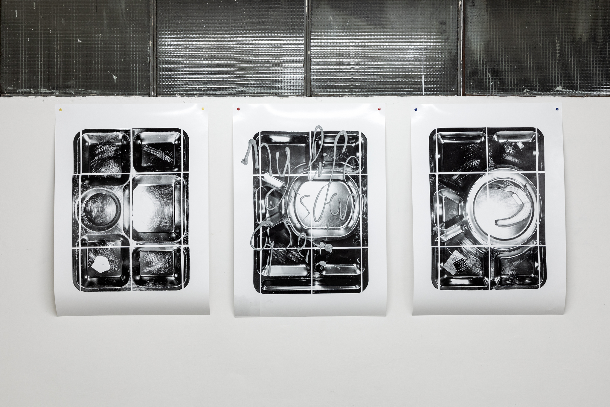 Installation view: VIN VIN Naples, Thomas Liu Le Lann, FRENCH TOAST
