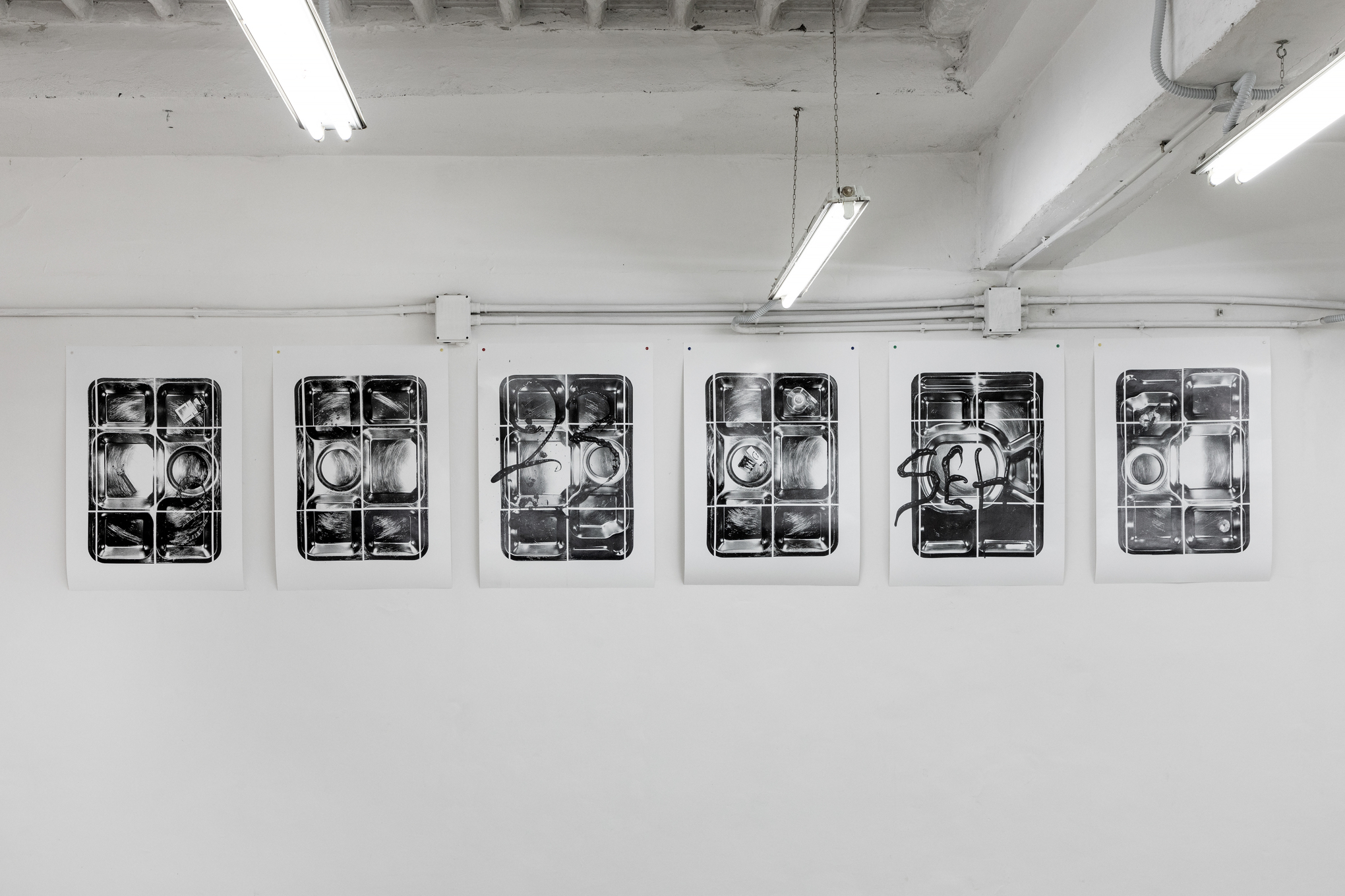 Installation view: VIN VIN Naples, Thomas Liu Le Lann, FRENCH TOAST