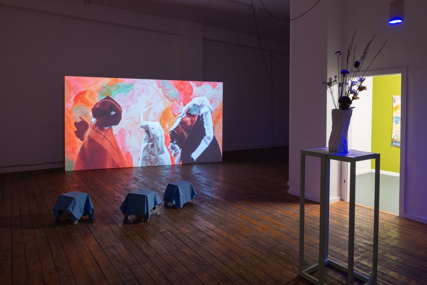 Ani Schulze, The Convent of Pleasure â Prolog, 2023, Installation view © the artist photo: Bernhard Adams