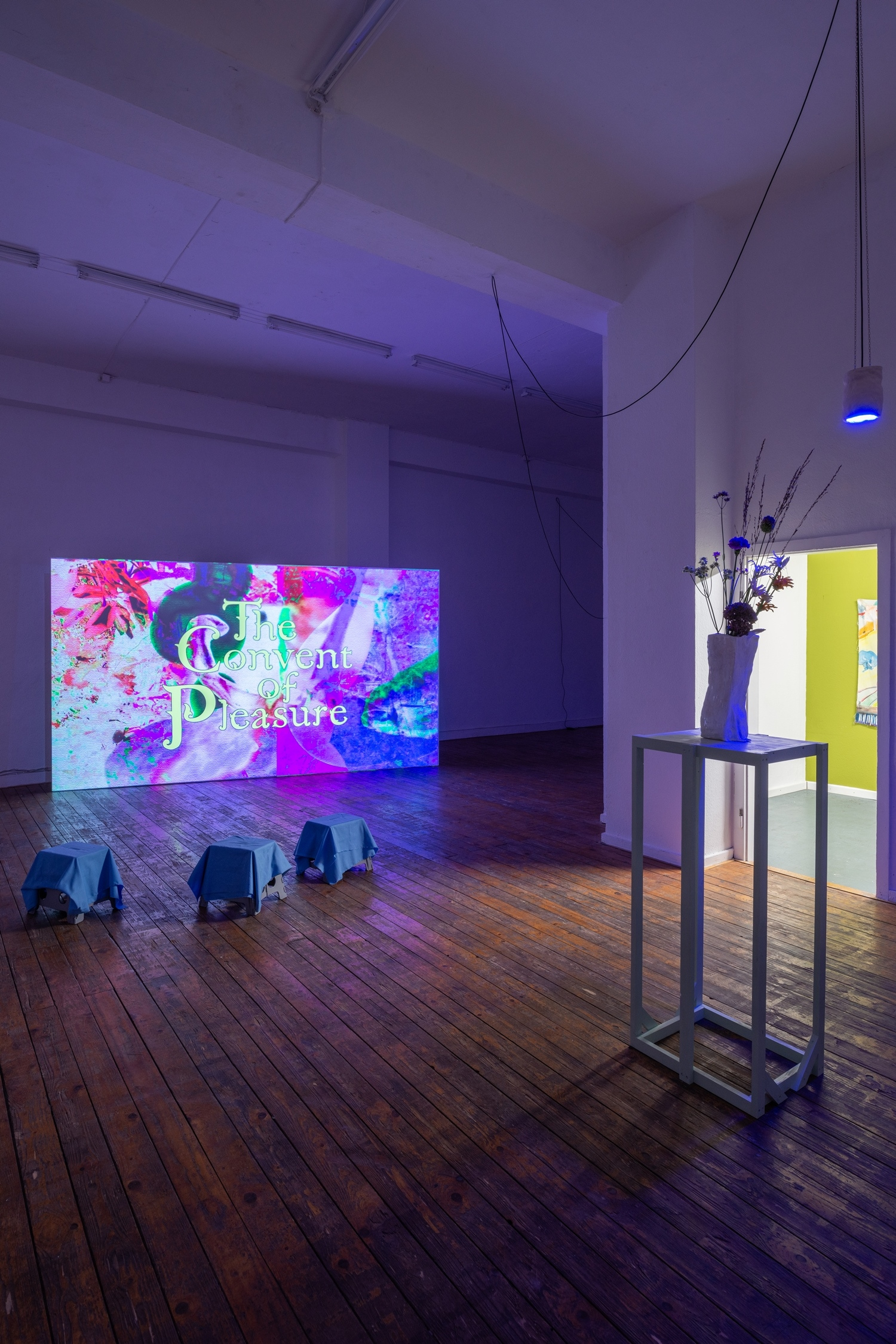 Ani Schulze, The Convent of Pleasure â Prolog, 2023, Installation view © the artist photo: Bernhard Adams