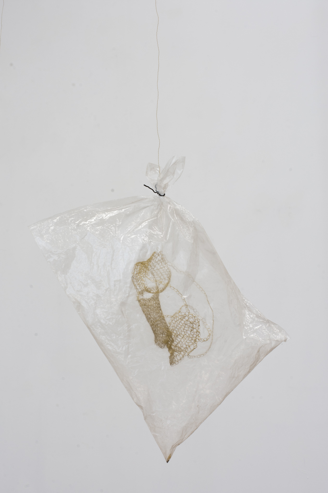 Title: 'Bagged Crochet', detail