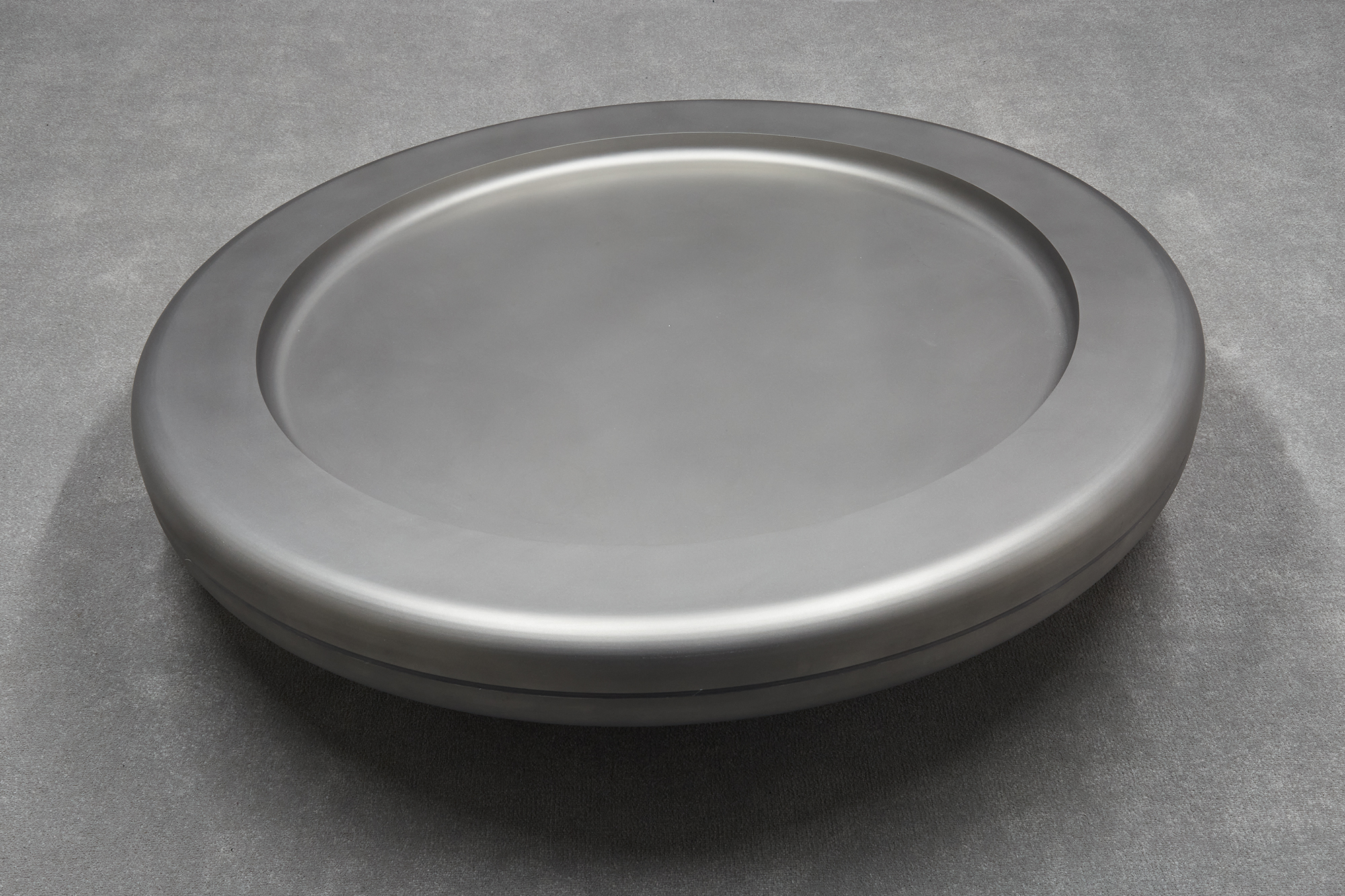 How it spins, 2023, Stainless steel, motor, battery