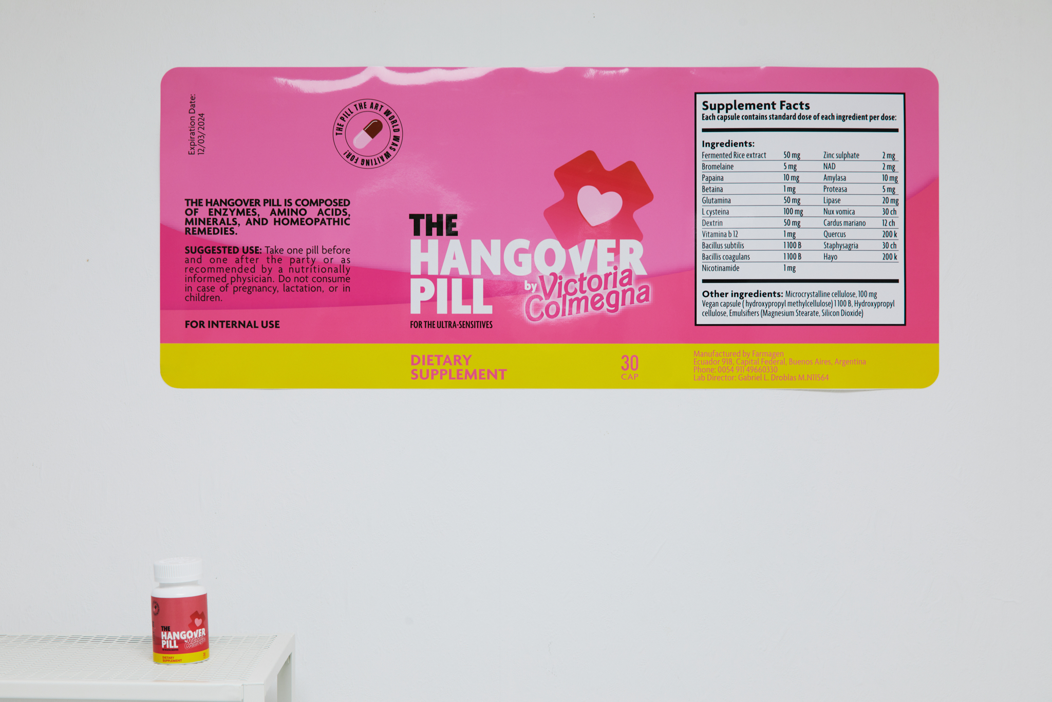 Victoria Colmegna ´The hangover pill´