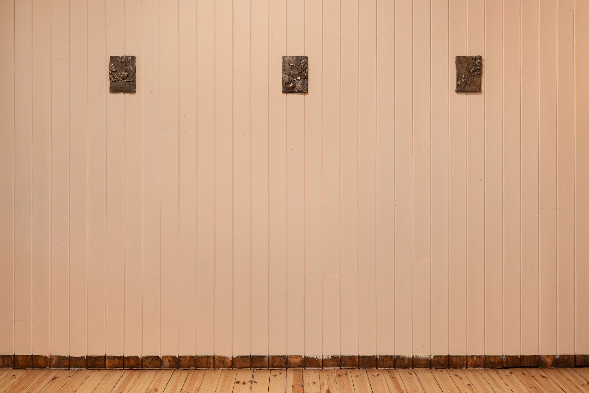 Installations view, Syllables in Heart, Salgshallen, Oslo, Norway