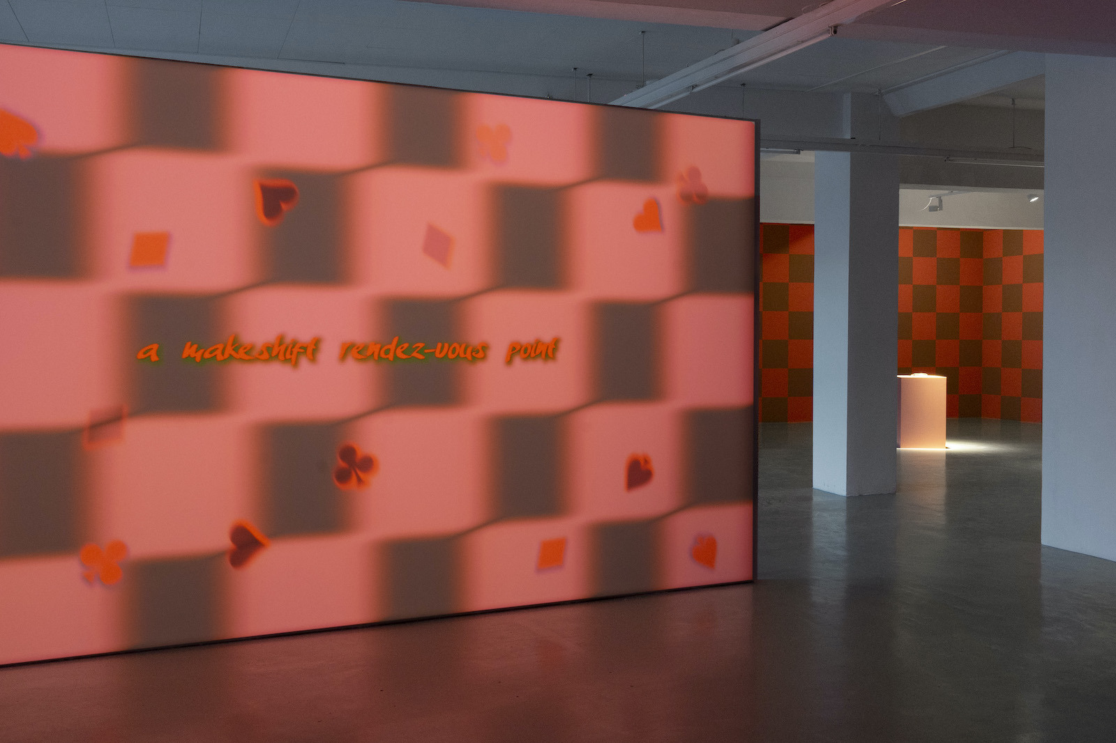 Jala Wahid: I Love Ancient Baby, 2023. Installation view GAK 2023. Photo: Franziska von den Driesch