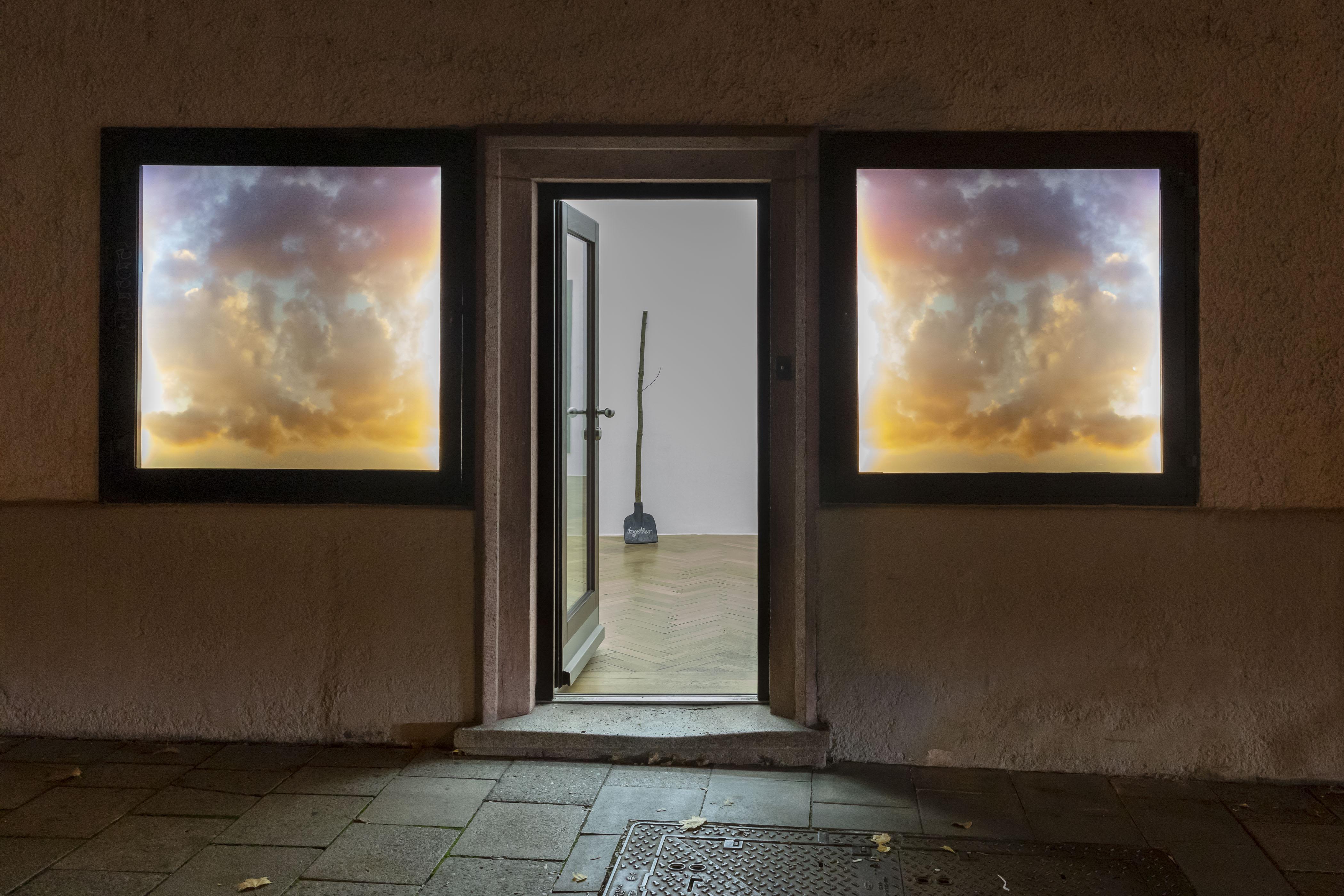 Veronika Hilger, Perpetual Dawn, 2023, installation view at Sperling, Munich