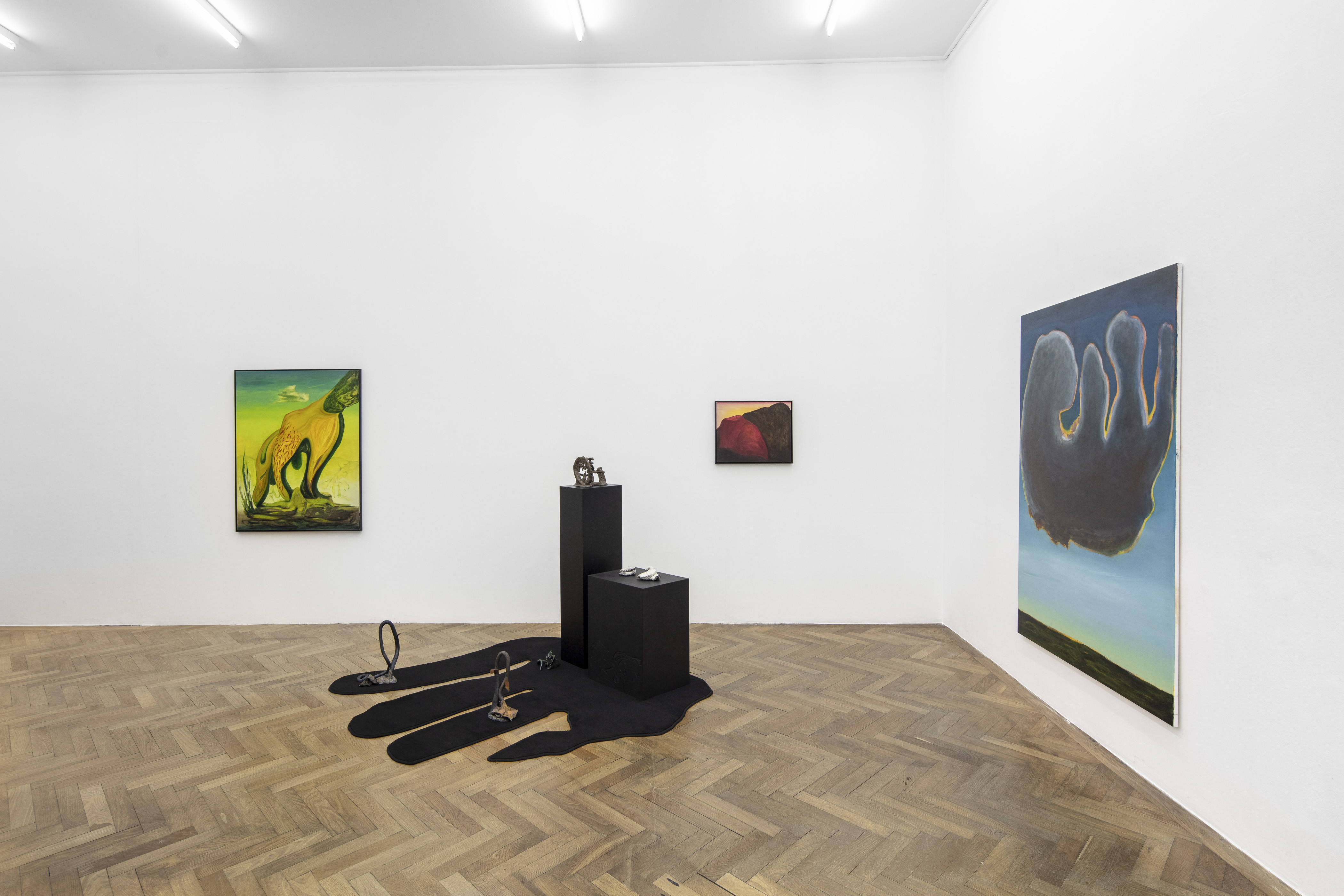 Veronika Hilger, Perpetual Dawn, 2023, installation view at Sperling, Munich