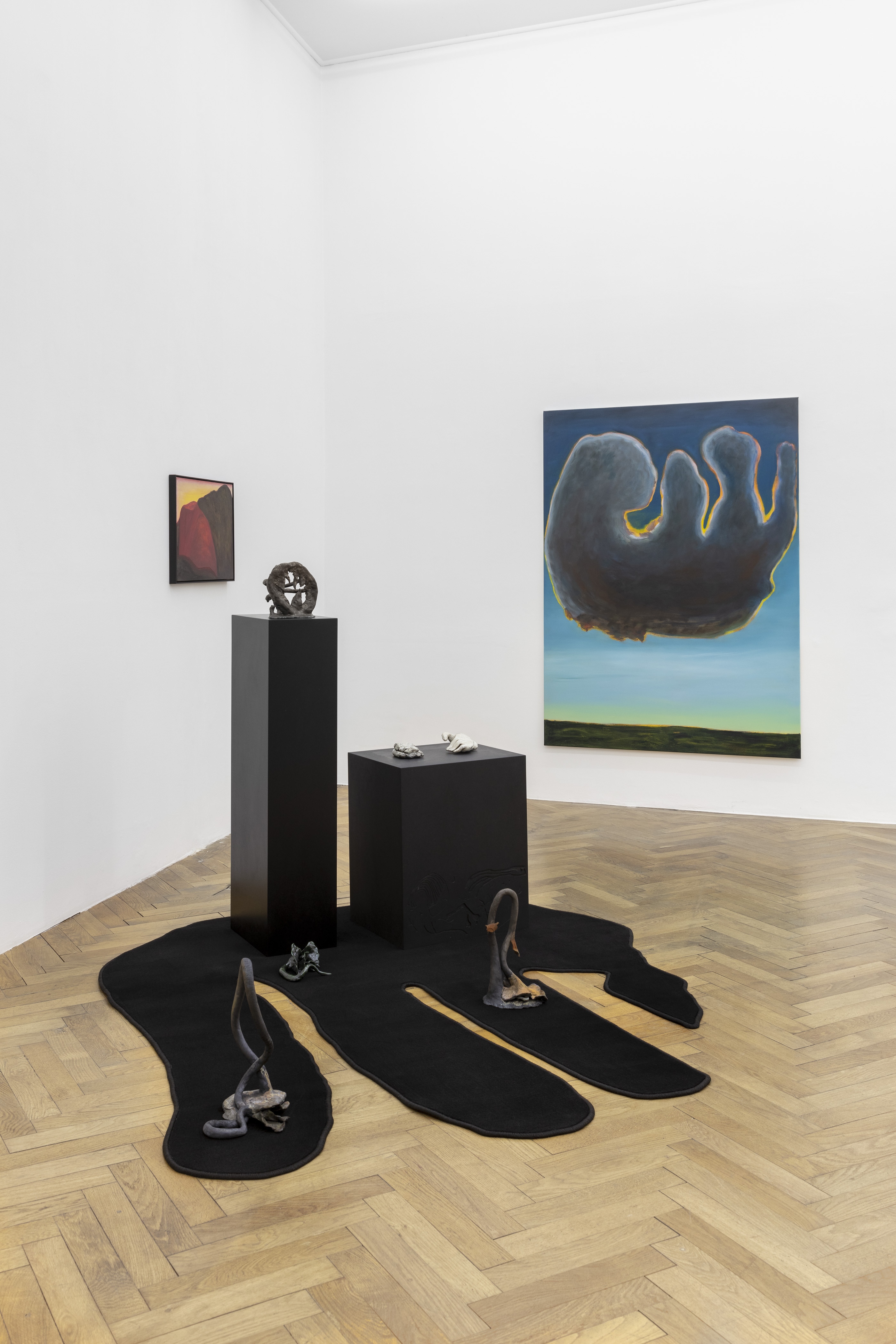 Veronika Hilger, Perpetual Dawn, 2023, installation view at Sperling, Munich