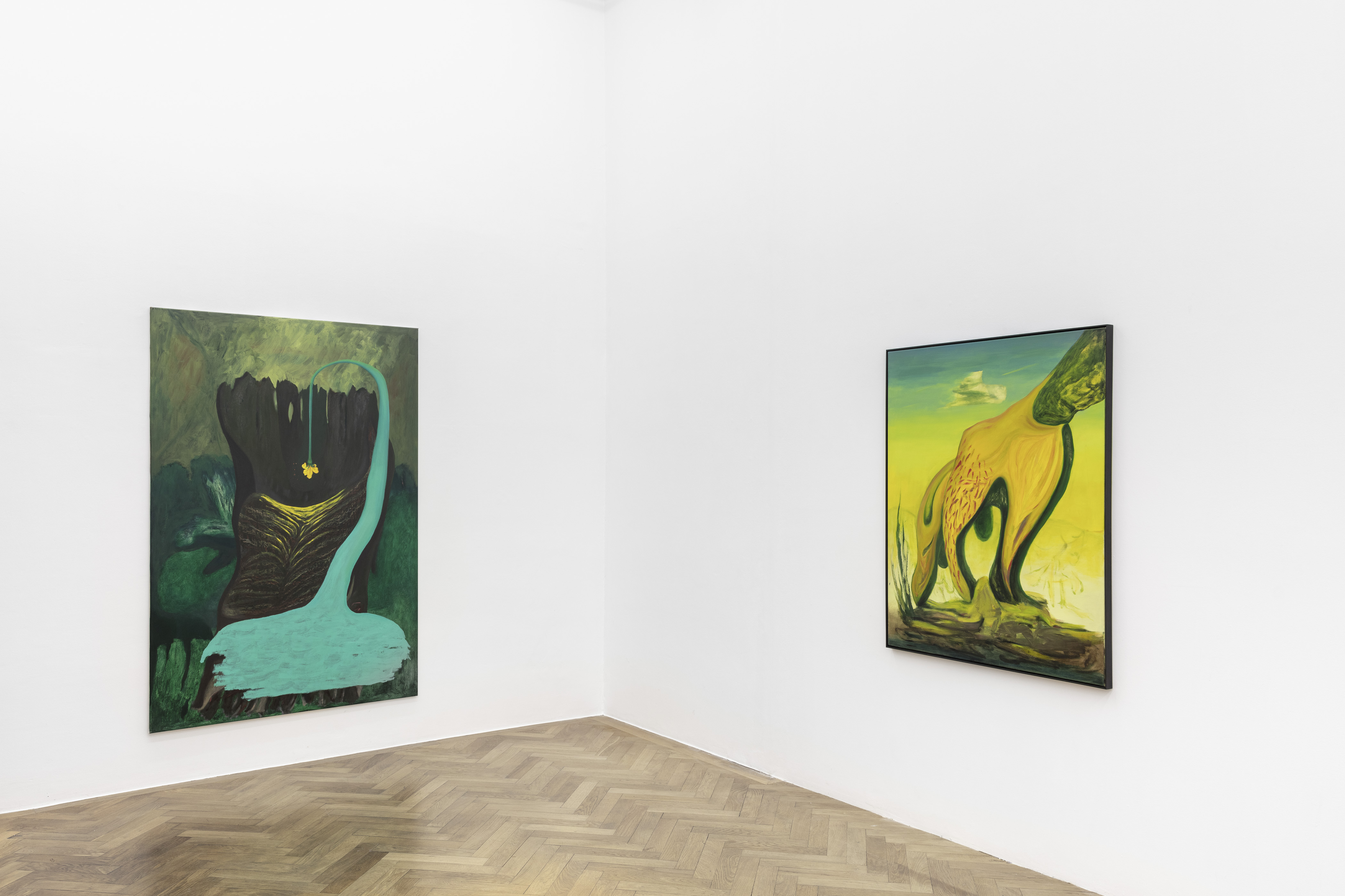 Veronika Hilger, Perpetual Dawn, 2023, installation view at Sperling, Munich