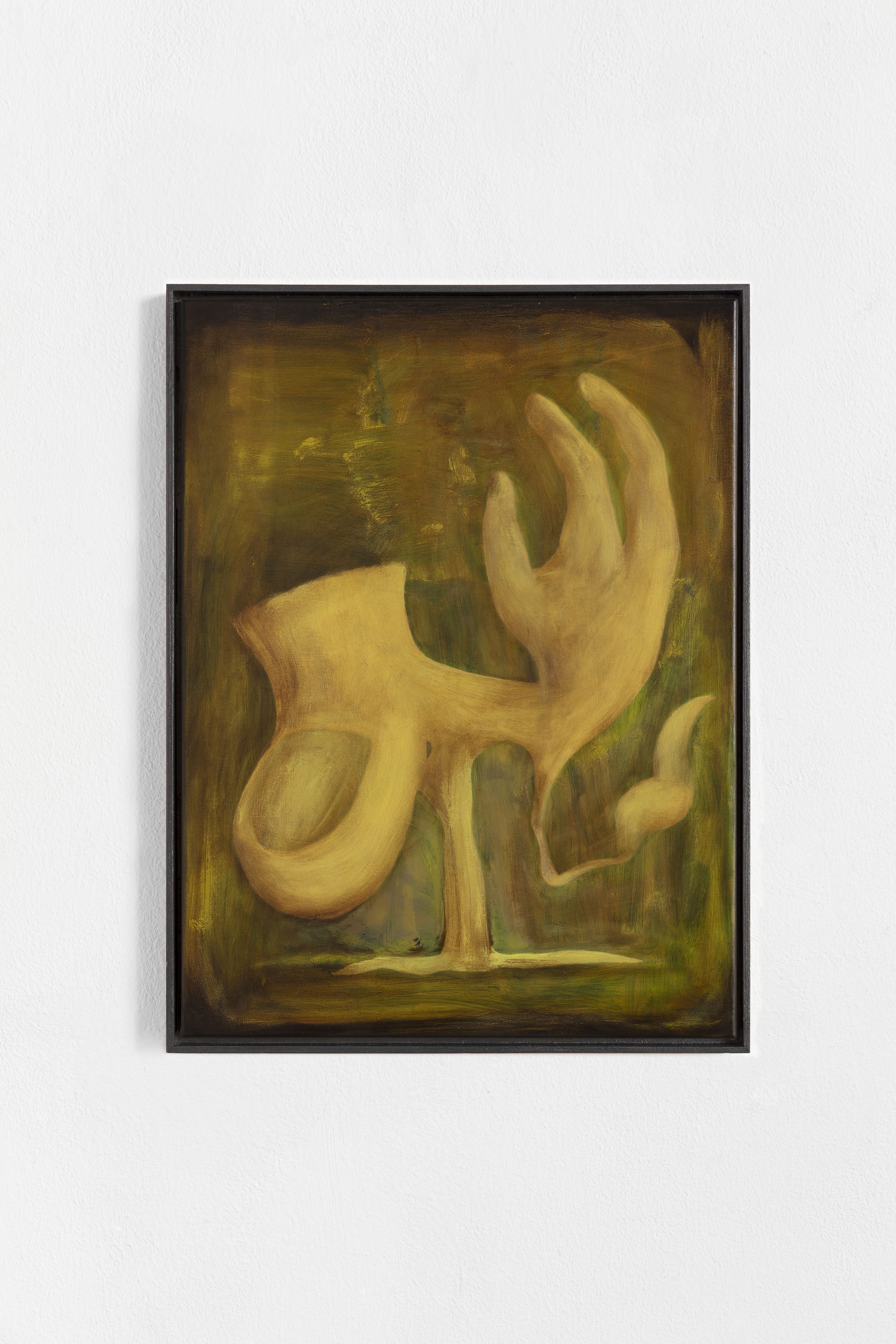 Veronika Hilger, Untitled, 2023, oil on canvas in wooden frame, 60 Ă 45 cm, VH/M 169