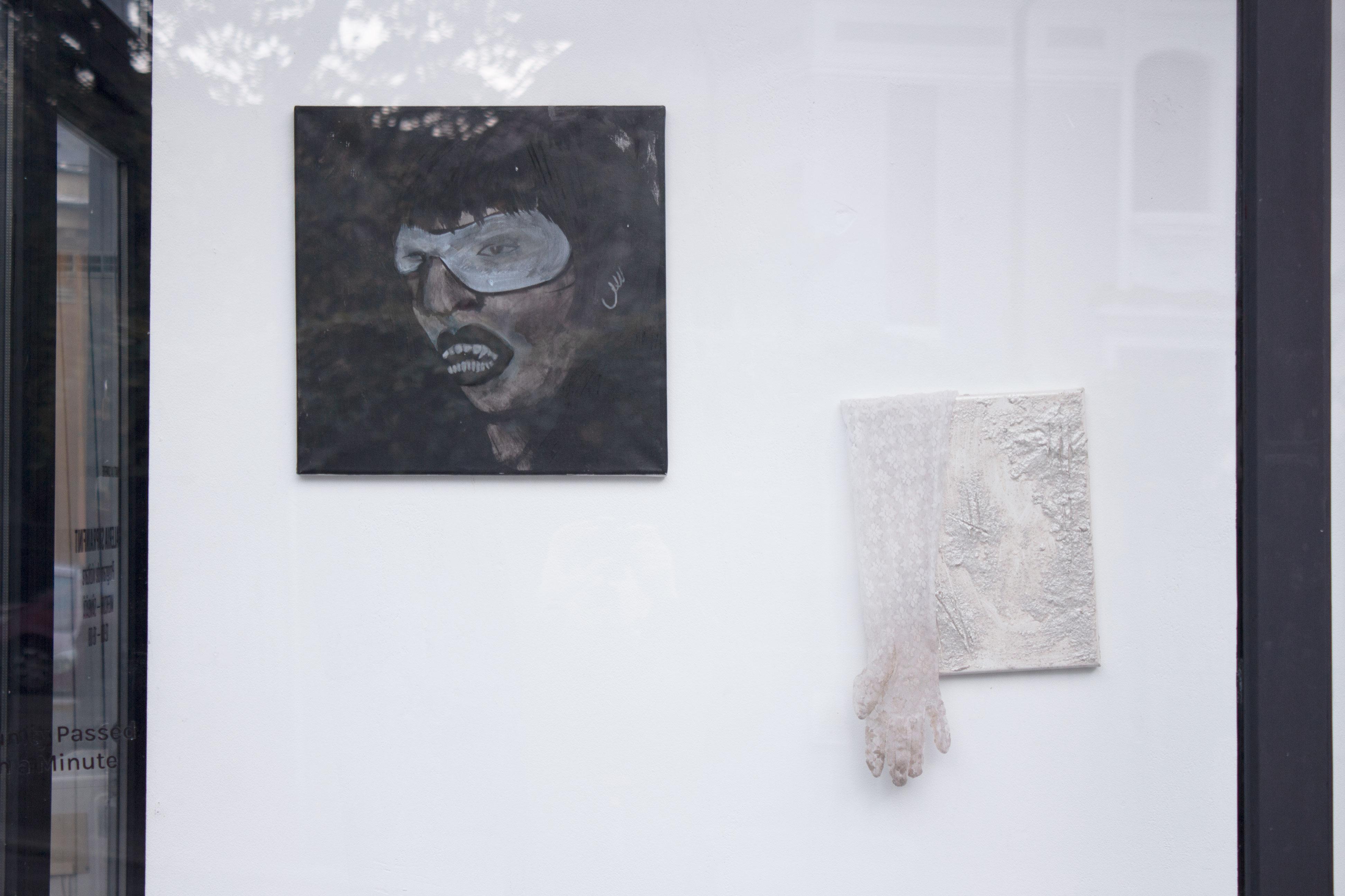 Adriana Preda, The Opportunity Passed in Less Than a Minute, 2023, installation view