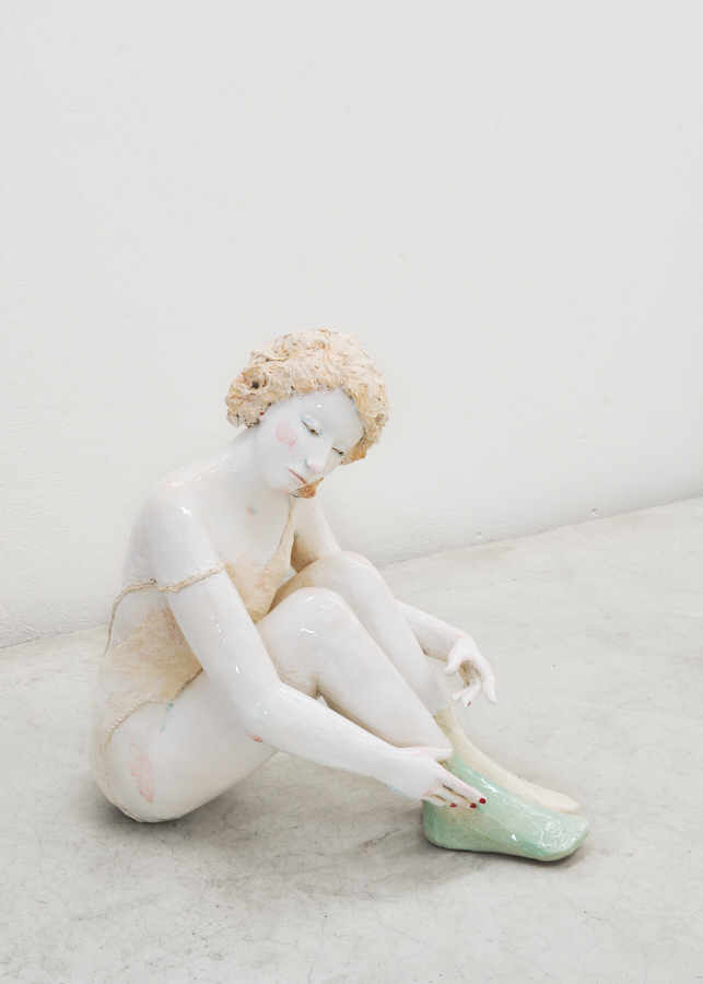 Julia Haumont, Sans titre n°25, 2022, glazed ceramic, 50x40x58 cm