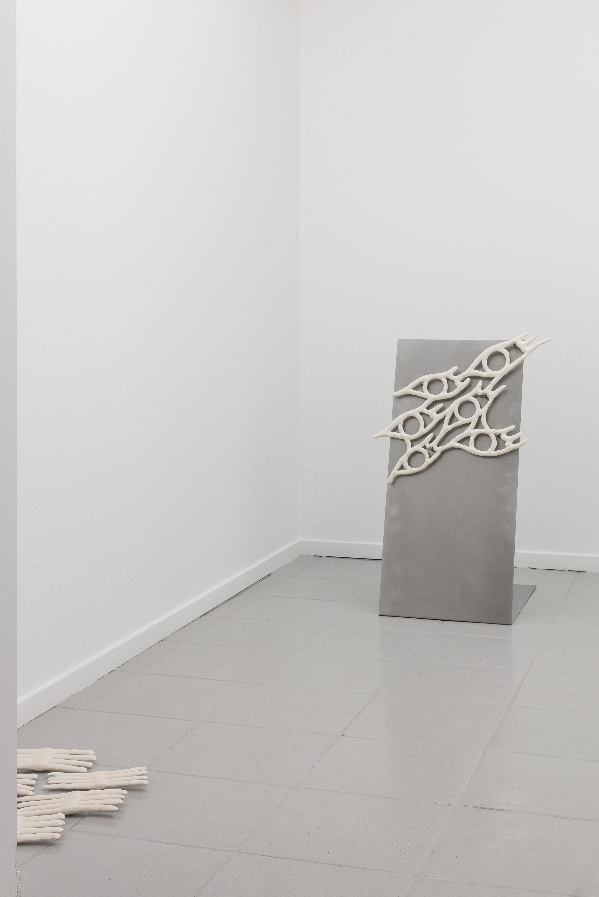 There was so much to walk away from, that still came along, installation view, Julia K. Persson at QB Gallery, Oslo