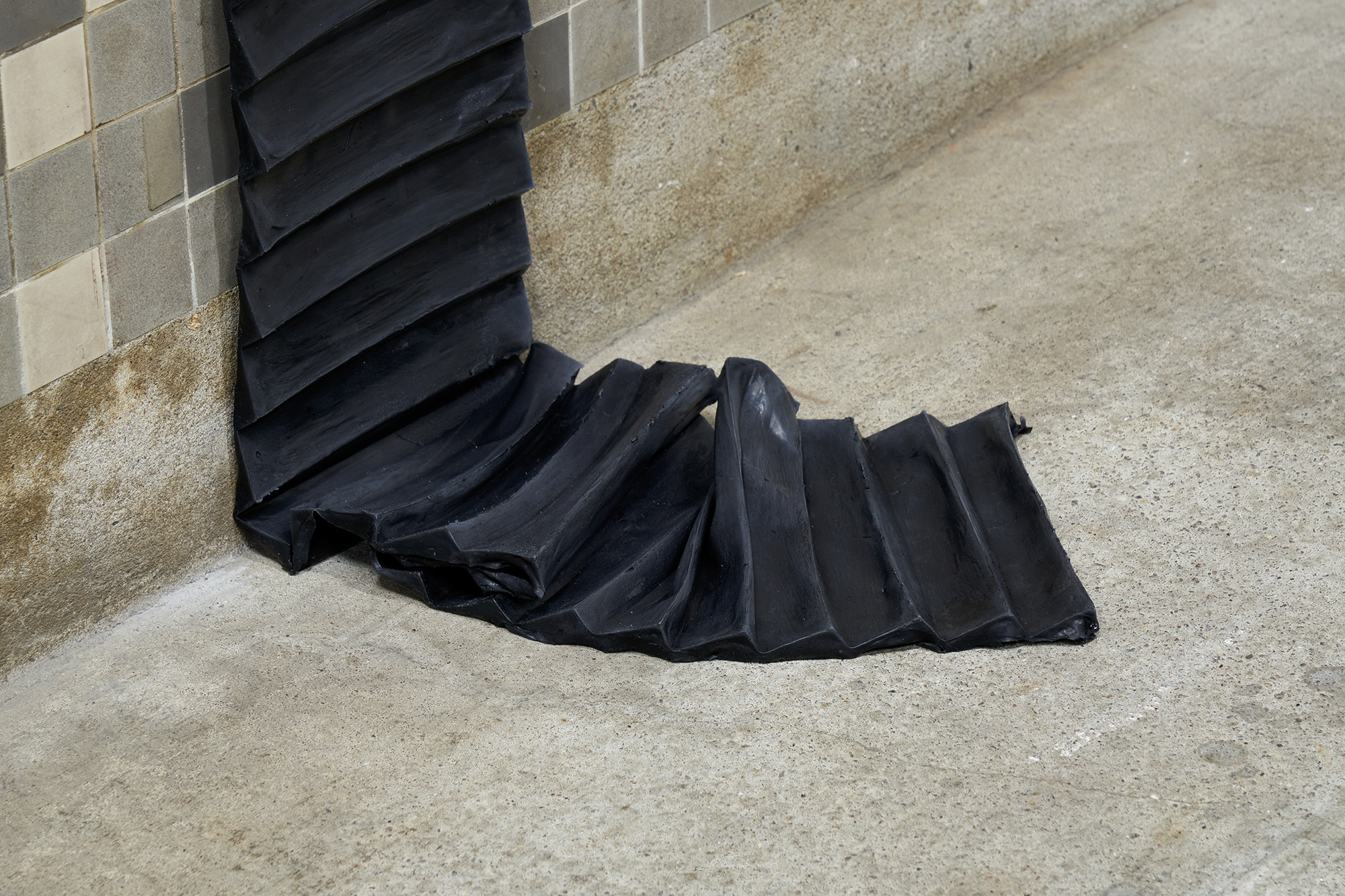 Kah Bee Chow, Days (I, II), cast latex, pigment, steel, bolt, nut, foam, beeswax