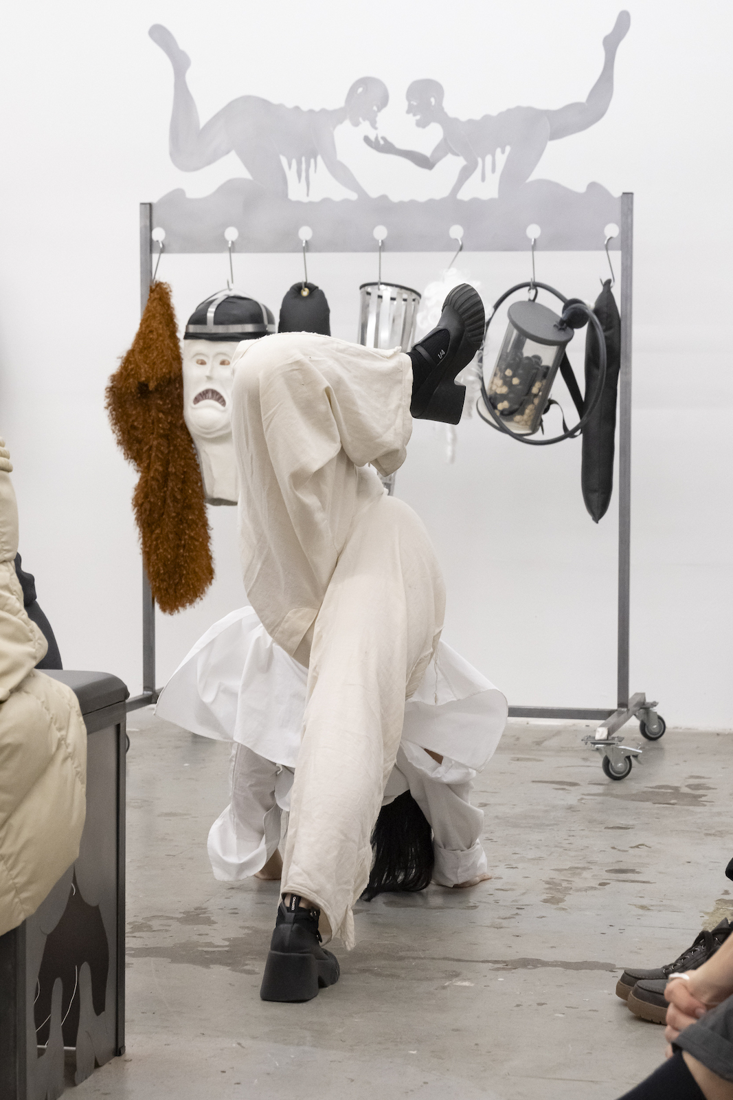 Nicola Genovese, Desireless, performance and exhibition curated by Francesco Urbano Ragazzi, Toxi Space Zurich, produced by Fabriktheater Rote Fabrik, ph. Sebastian Lendenmann.