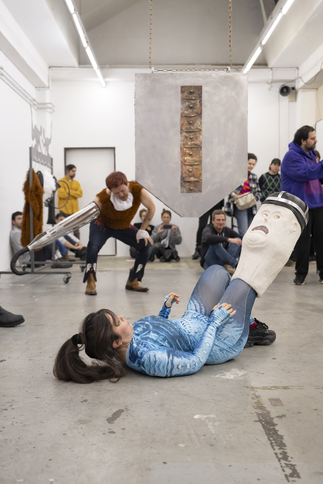 Nicola Genovese, Desireless, performance and exhibition curated by Francesco Urbano Ragazzi, Toxi Space Zurich, produced by Fabriktheater Rote Fabrik, ph. Sebastian Lendenmann.