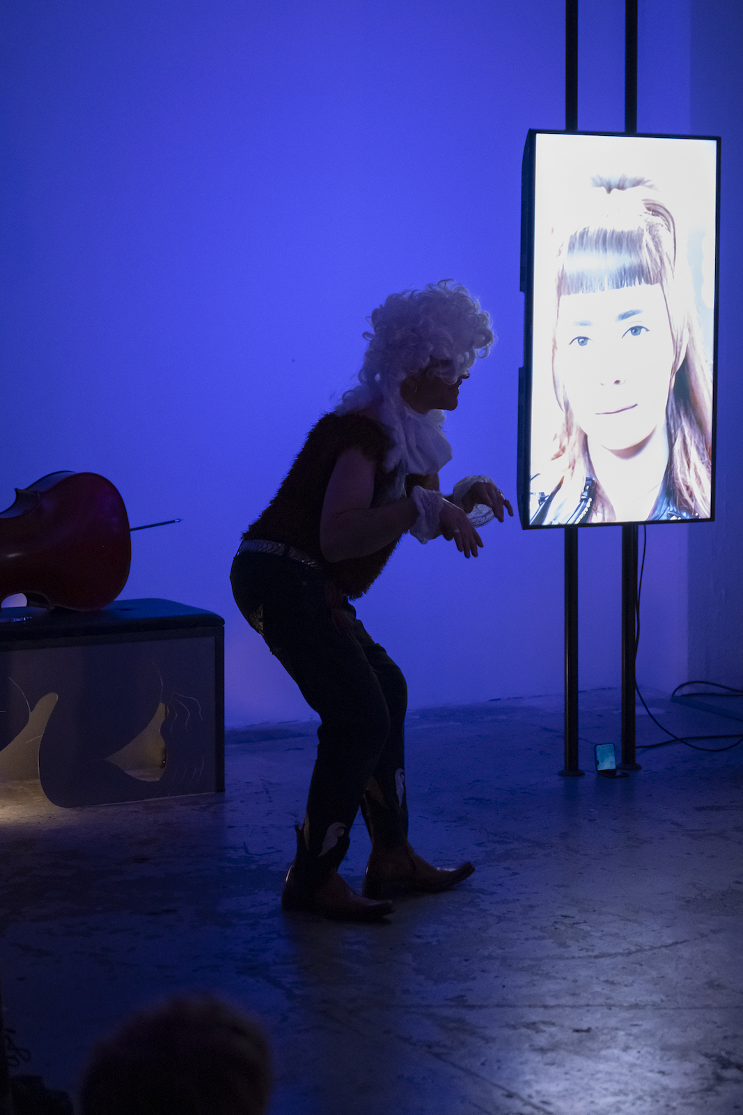 Nicola Genovese, Desireless, performance and exhibition curated by Francesco Urbano Ragazzi, Toxi Space Zurich, produced by Fabriktheater Rote Fabrik, ph. Sebastian Lendenmann.