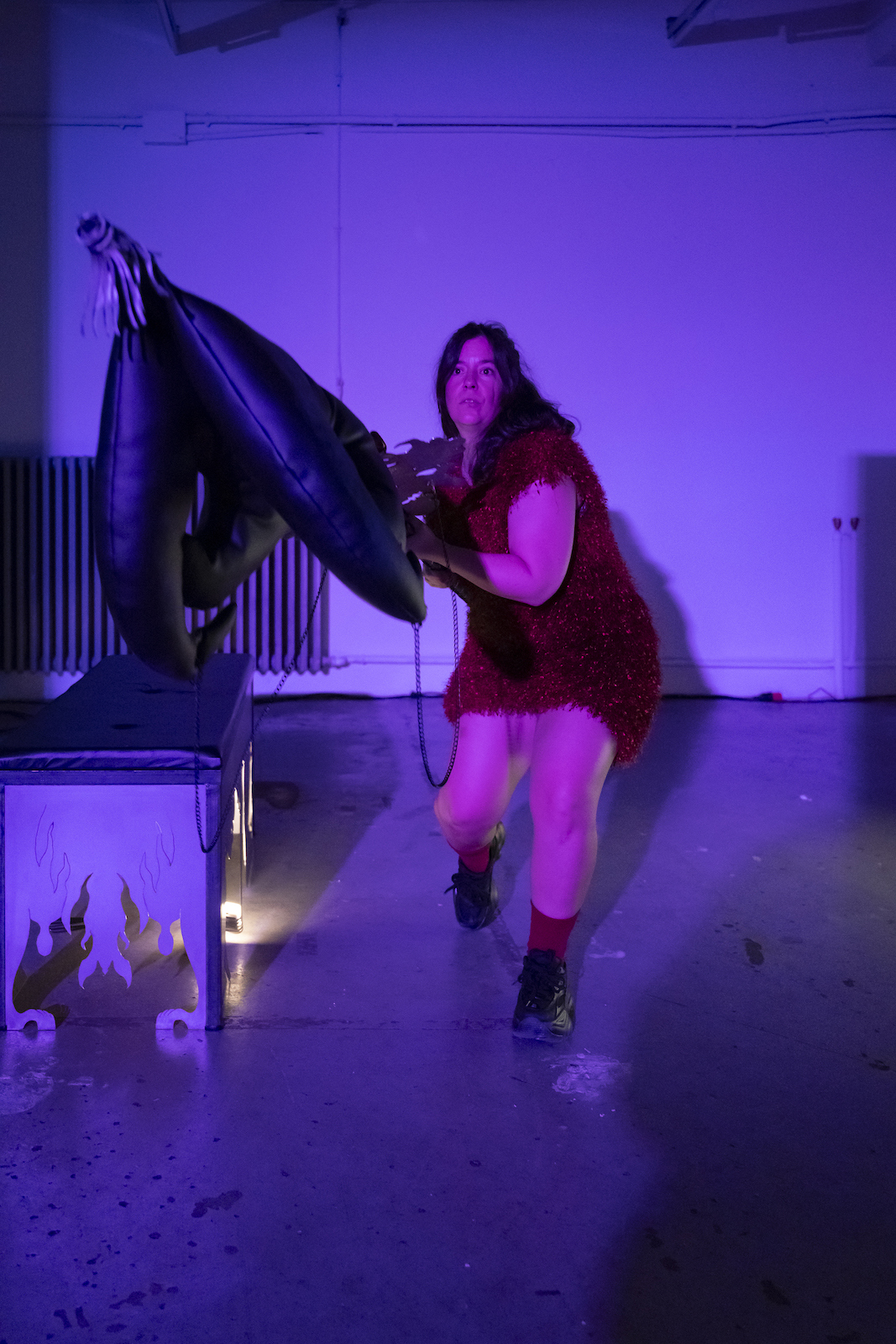 Nicola Genovese, Desireless, performance and exhibition curated by Francesco Urbano Ragazzi, Toxi Space Zurich, produced by Fabriktheater Rote Fabrik, ph. Sebastian Lendenmann.