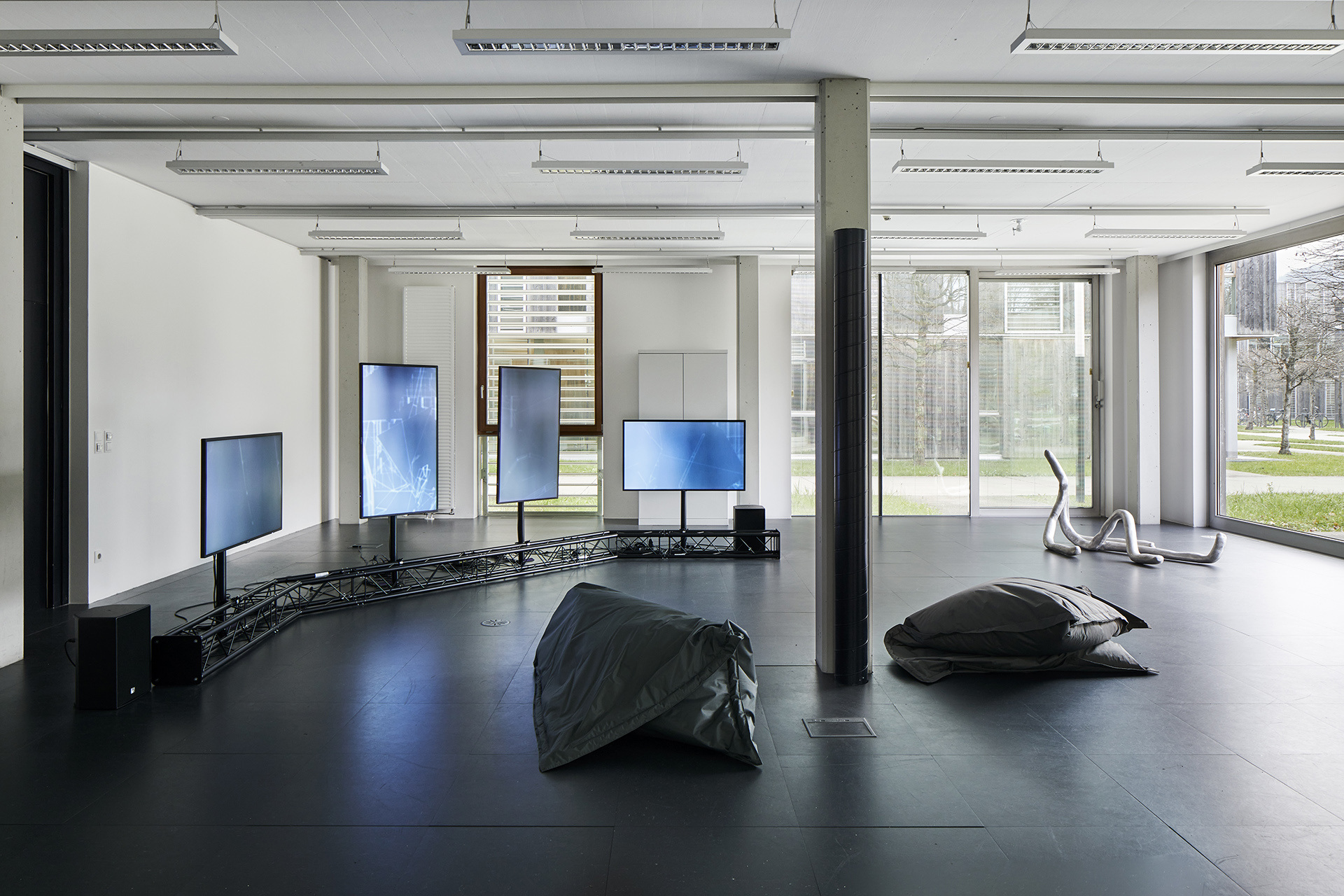 Barbara Kapusta, Solar, 2023, exhibition view, Kunstraum Lakeside, Klagenfurt | photo: Johannes Puch