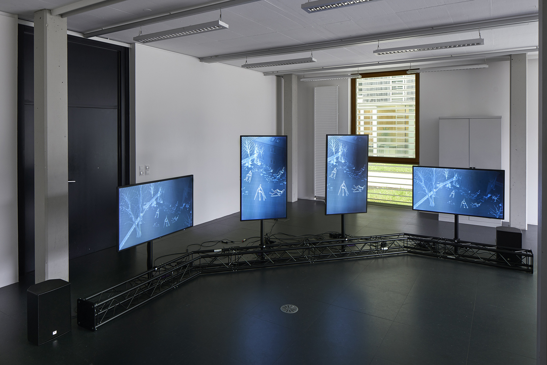 Barbara Kapusta, Solar, 2023, exhibition view, Kunstraum Lakeside, Klagenfurt | photo: Johannes Puch