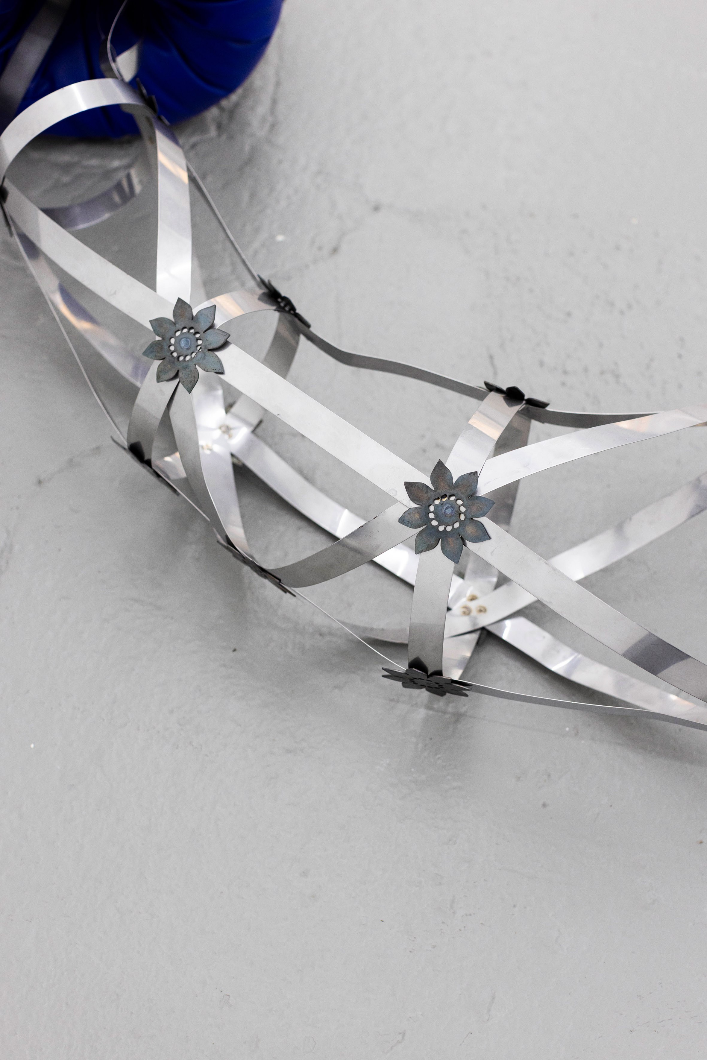 Gastroscopia, 2023 Textile, fake leather, metal, plastic