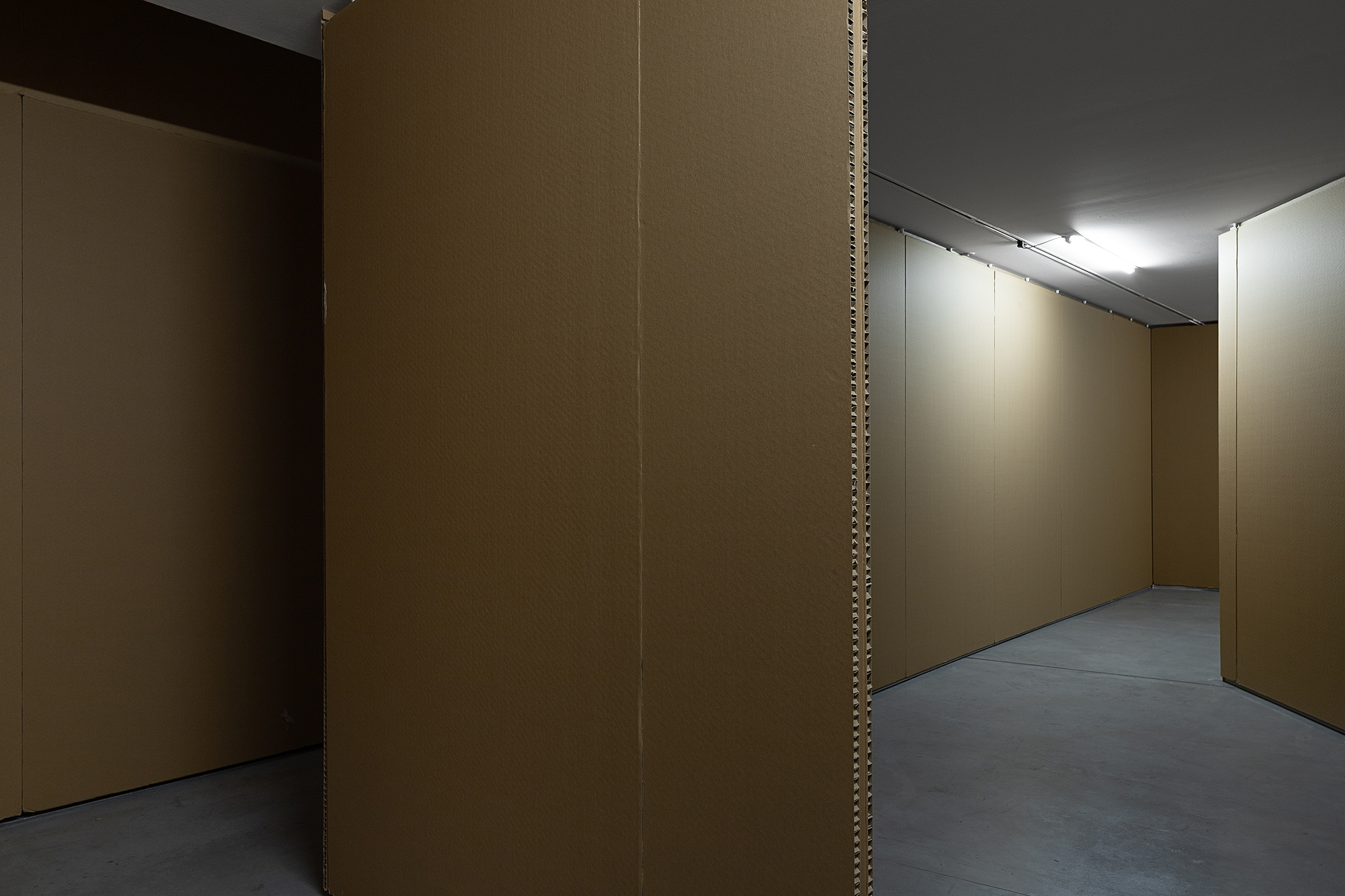 Install view of "even in a language that is not your own", solo exhibition by Ian Waelder at Es Baluard Museu d'Art Contemporani de Palma (2024)