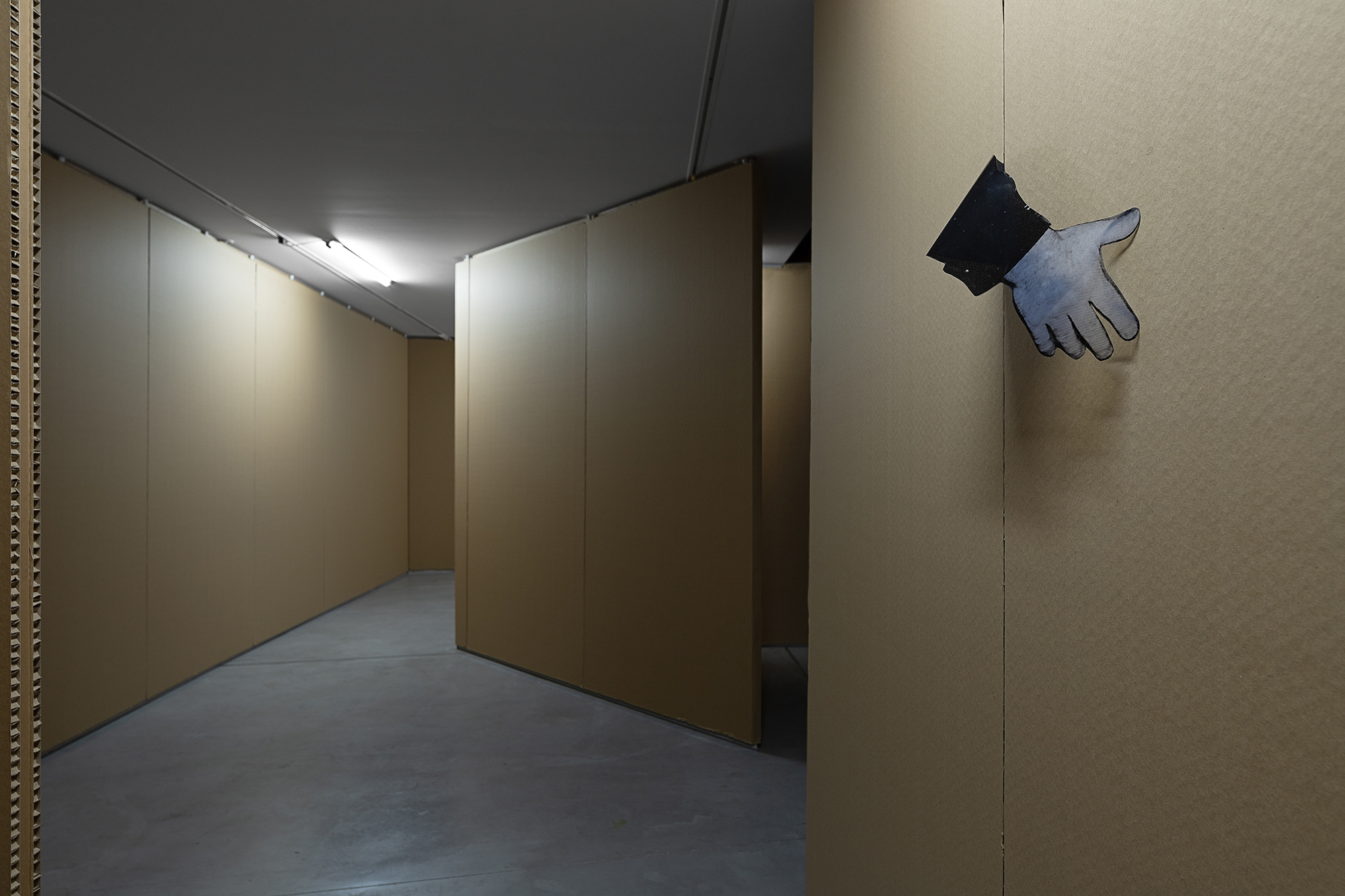 Install view of "even in a language that is not your own", solo exhibition by Ian Waelder at Es Baluard Museu d'Art Contemporani de Palma (2024)