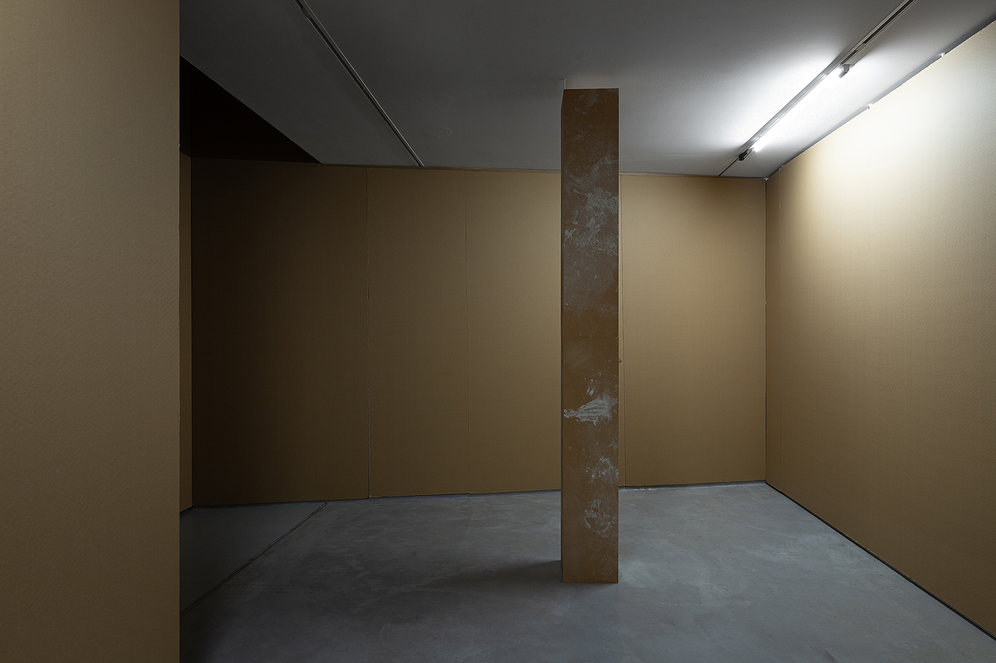 Install view of "even in a language that is not your own", solo exhibition by Ian Waelder at Es Baluard Museu d'Art Contemporani de Palma (2024)