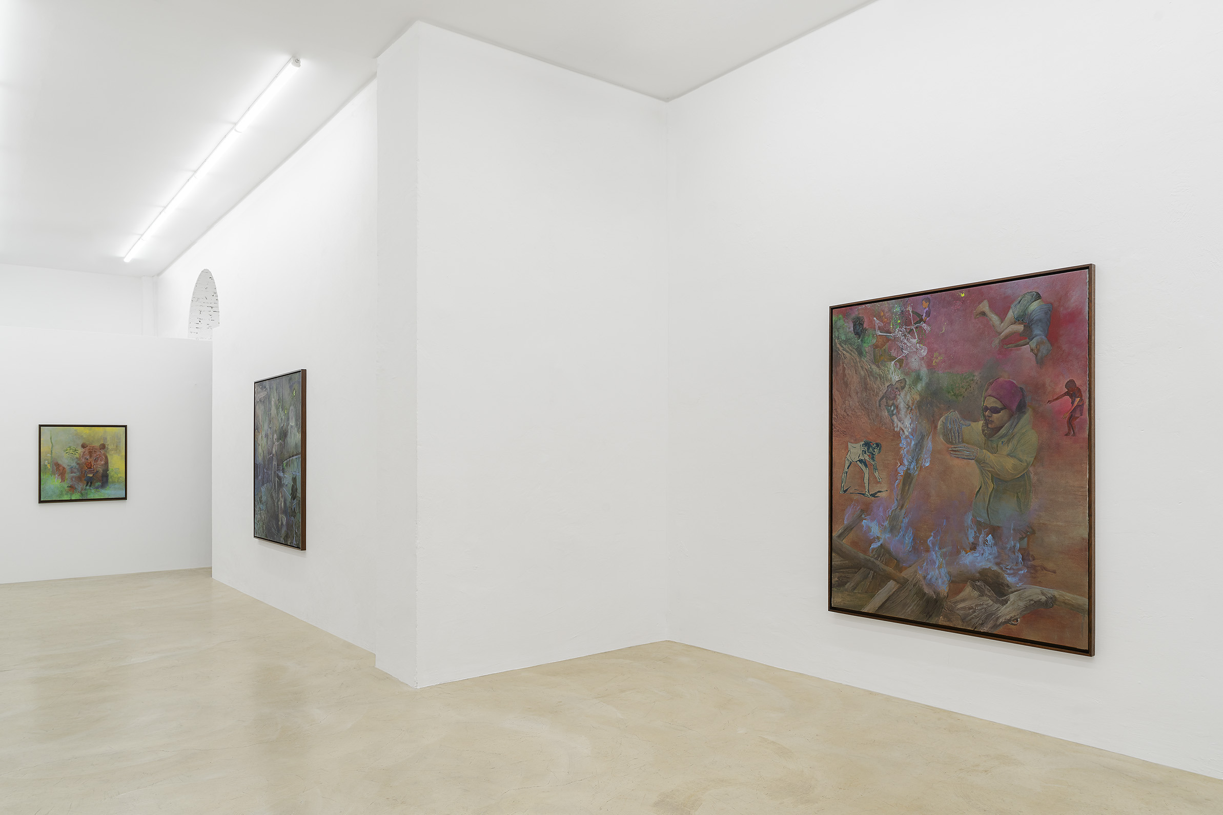 Justine Neuberger, Riddles for Storytellers exhibition view at Clima, Milan
