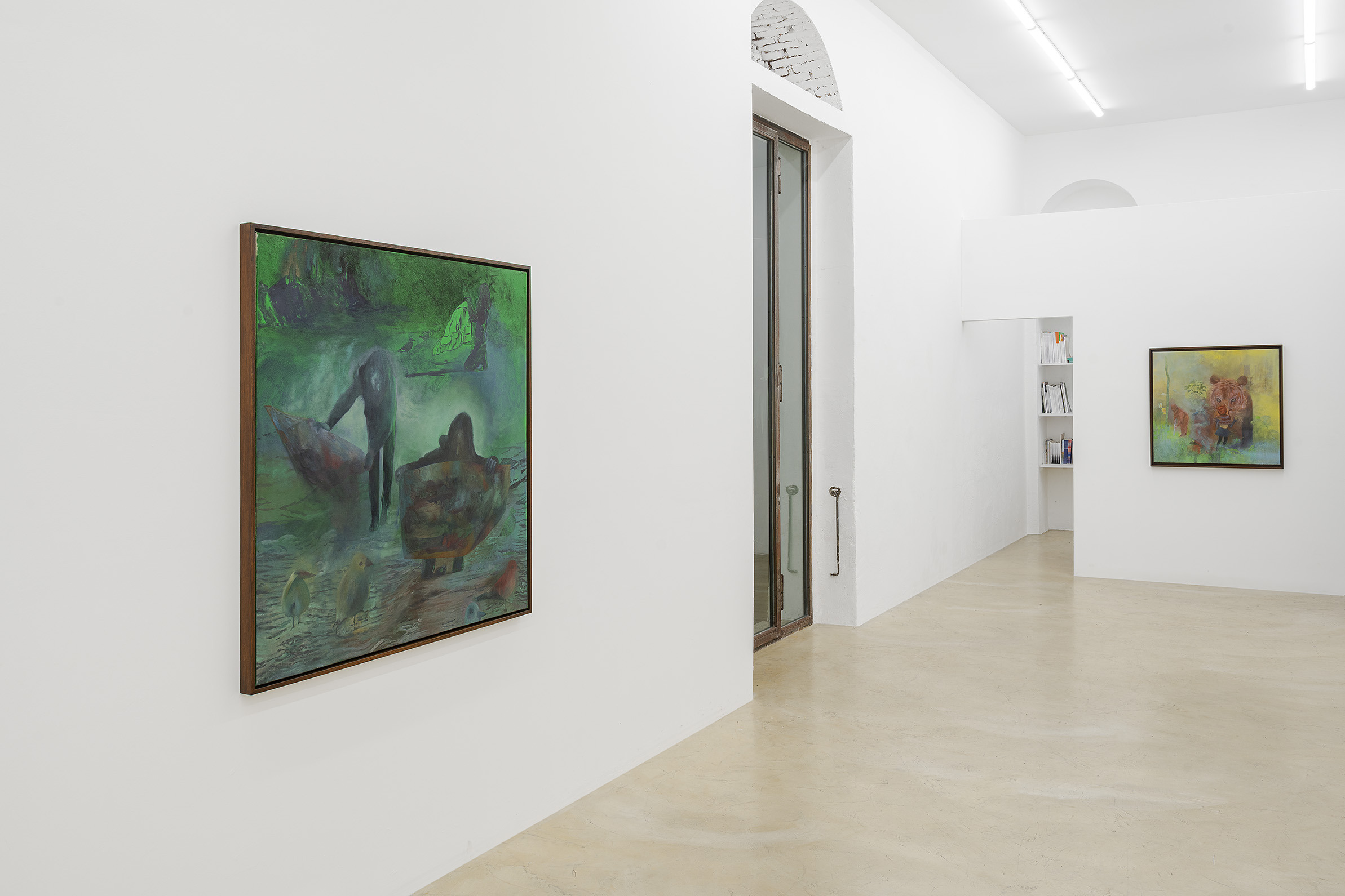 Justine Neuberger, Riddles for Storytellers exhibition view at Clima, Milan