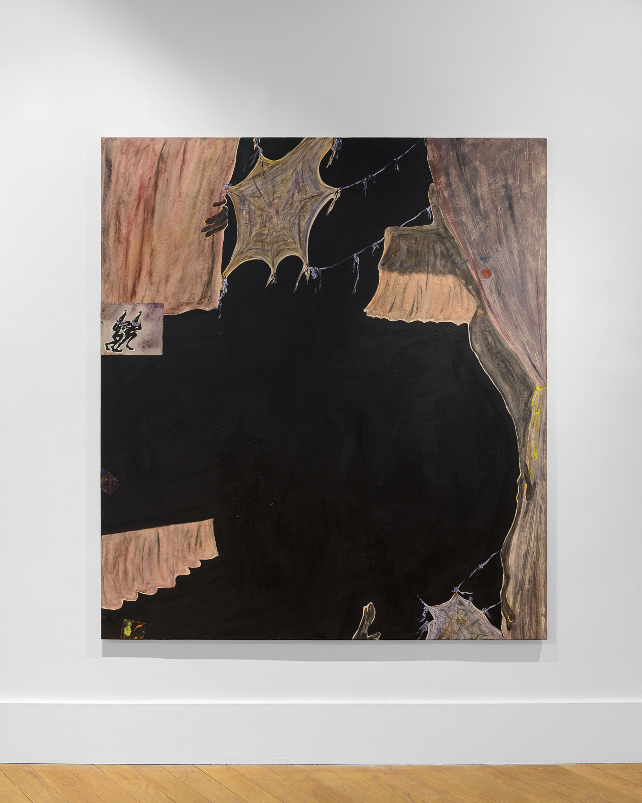 Victoria Palacios, My place, their place, your place, Acrylic on canvas, 70 7/8 x 63 inches, 2023 - Courtesy of the artist and Galerie Derouillon, Paris © Grégory Copitet