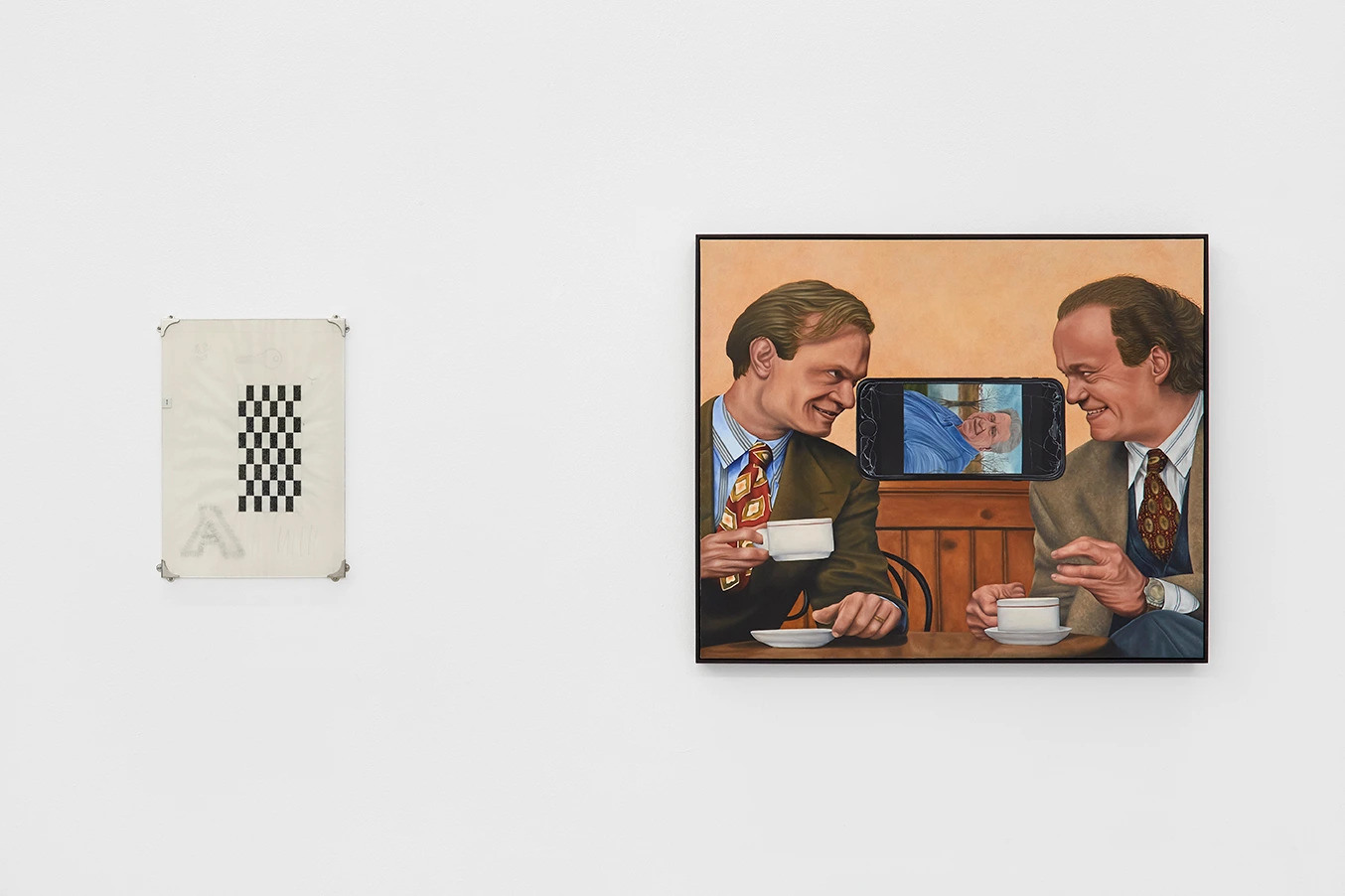 Max Petts & Glen Pudvine installation at Xxijra Hii London