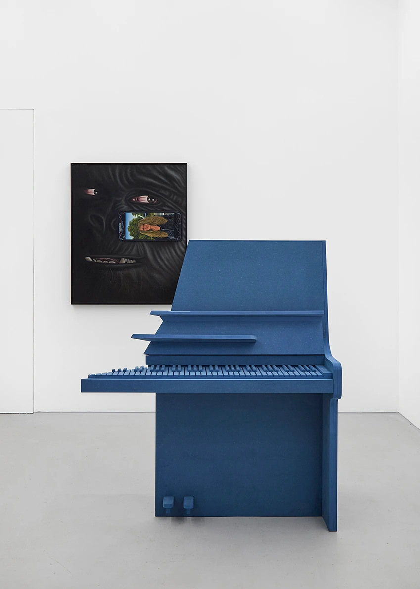 Glen Pudvine & Richard Dean Hughes installation at Xxijra Hii London