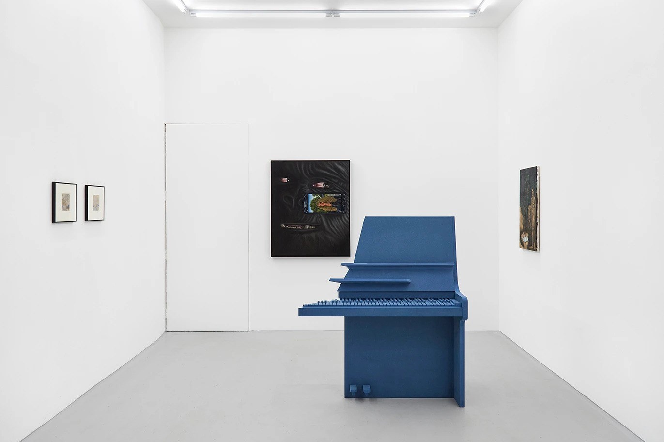 Glen Pudvine & Richard Dean Hughes installation at Xxijra Hii London