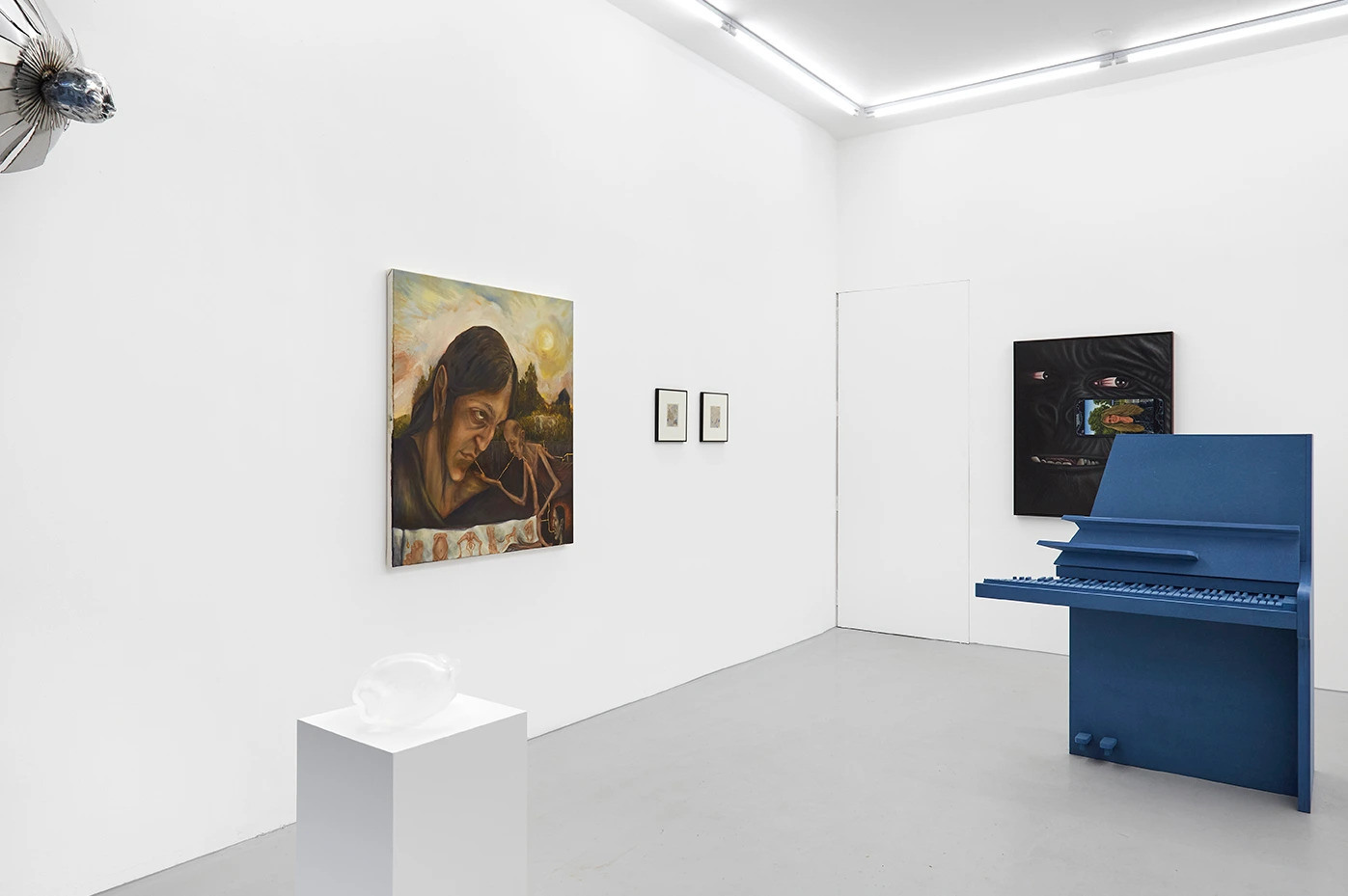 Kira Freije, Richard Dean Hughes, Patrick H Jones, Max Petts, Glen Pudvine, Nour El Saleh & Jesse Wine installation at Xxijra Hii London